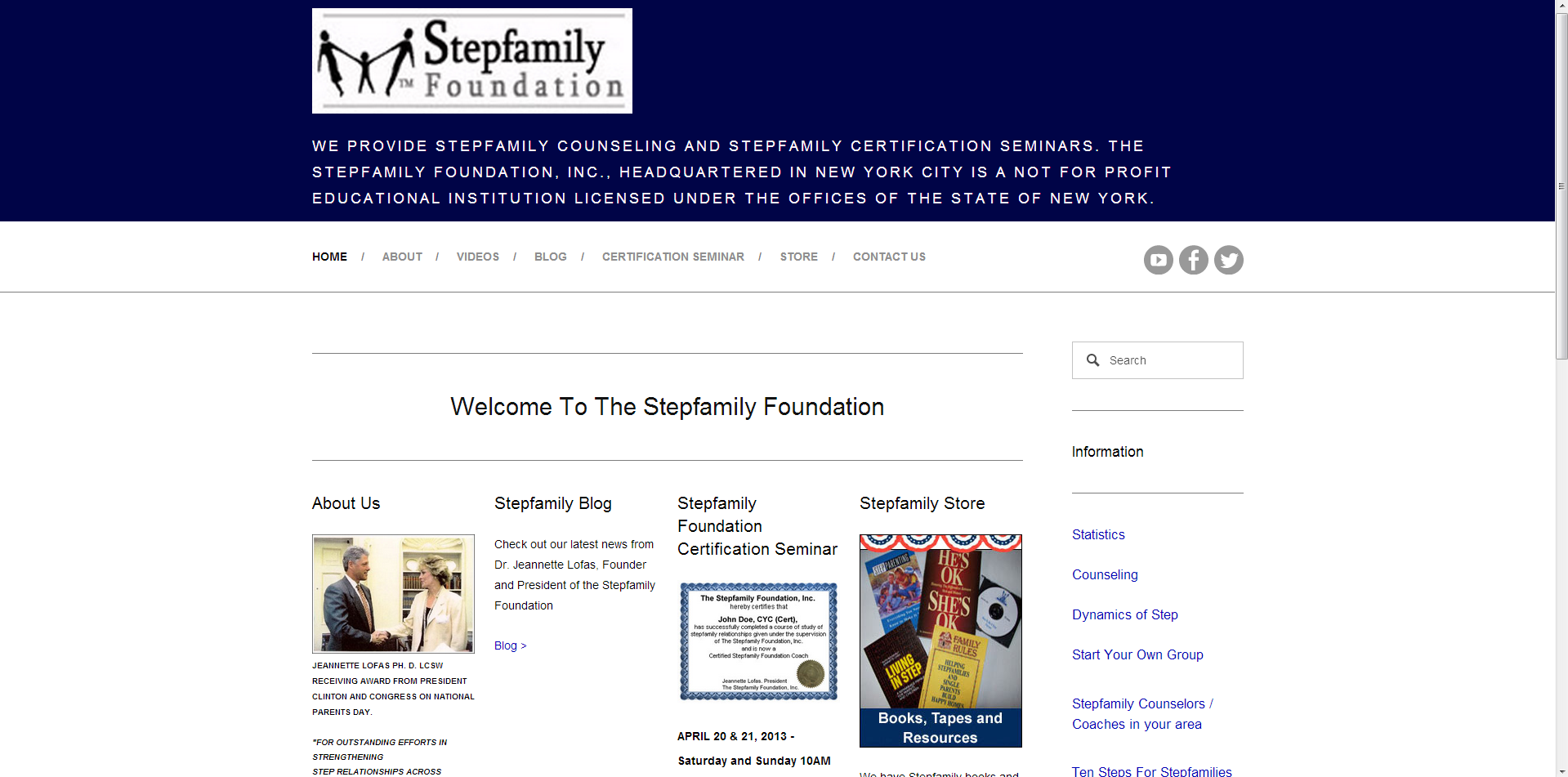 Stepfamily Foundation New Site