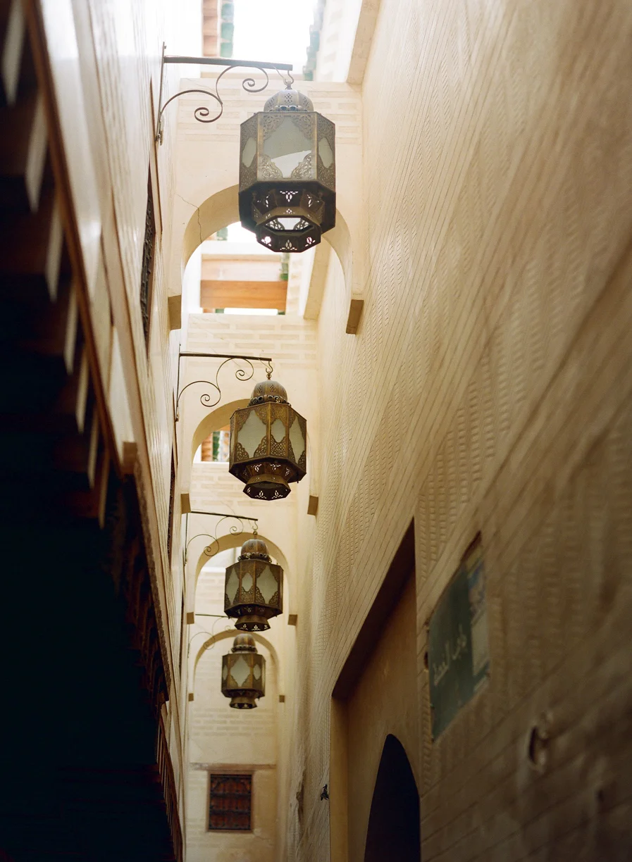 Lanterns Hung in Alleyway of Fez Medina_web.jpg
