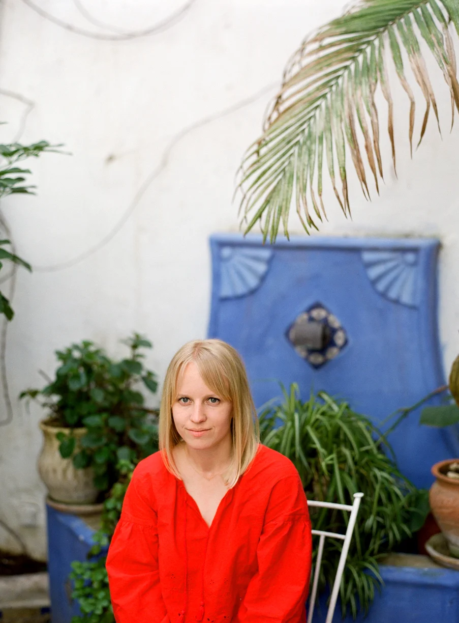Allison Sitting in Riad in Chefchaouen_web.jpg