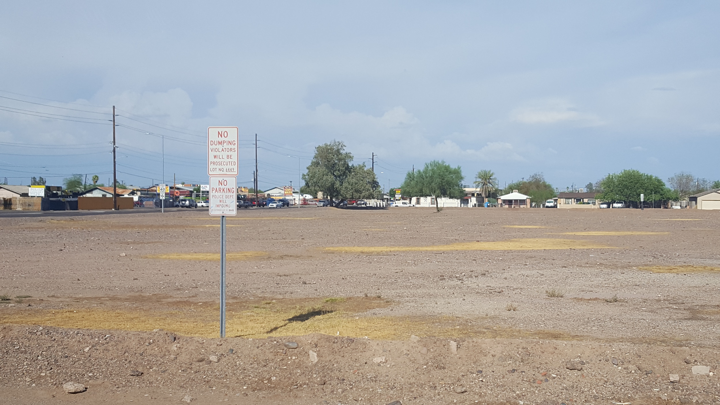 Brownfields, vacant land and illegal dumping plague many low-income neighborhoods, and challenge TOD opportunity, but addressing these challenges with the community is central to an eTOD process. (Photo: M. Zimmerman)