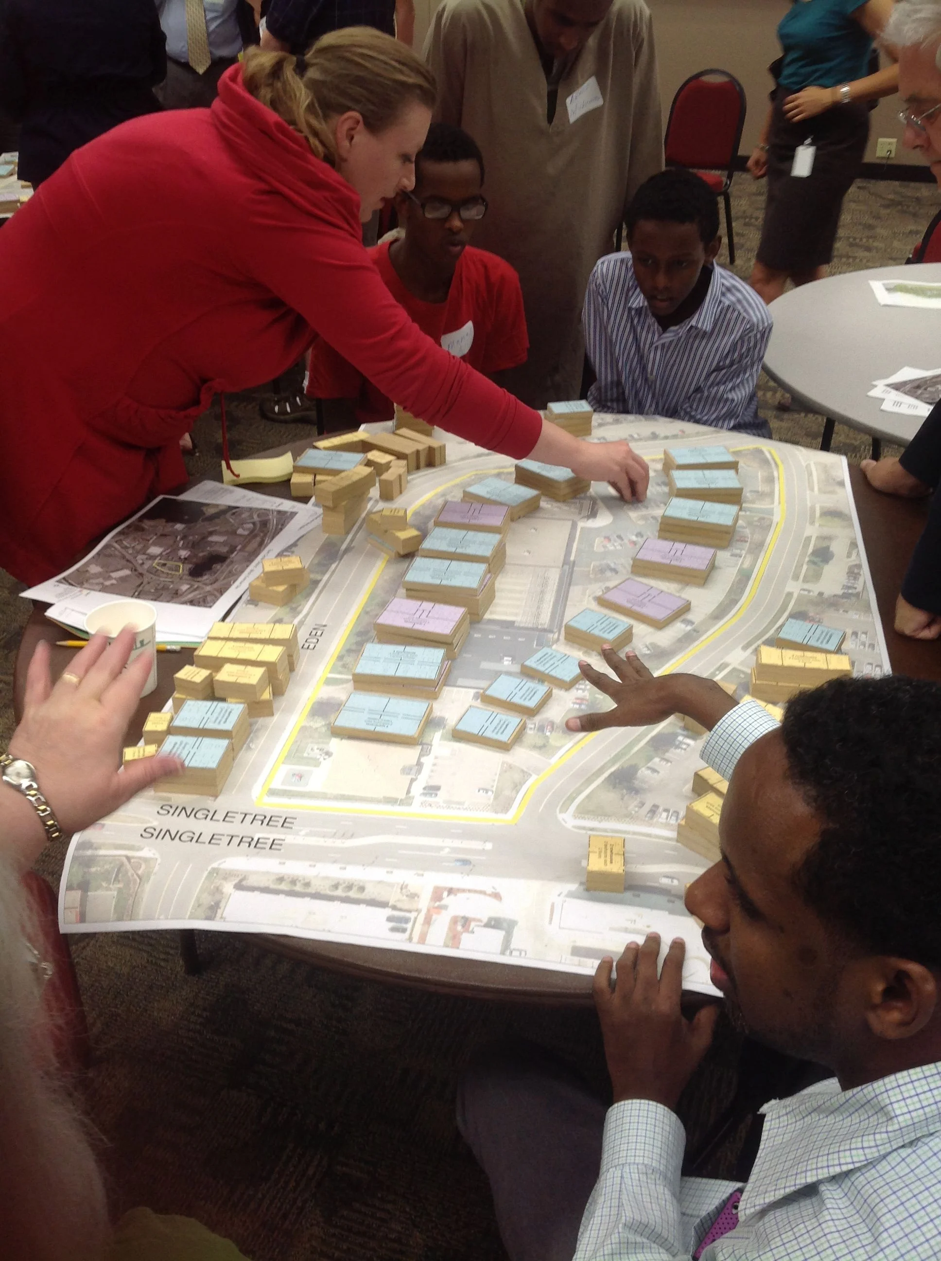 Community advocacy and non-profit organizations are essential partners in community planning, visioning and organizing work to support TOD (and overcome NIMBYism) photo: Twin Cities LISC
