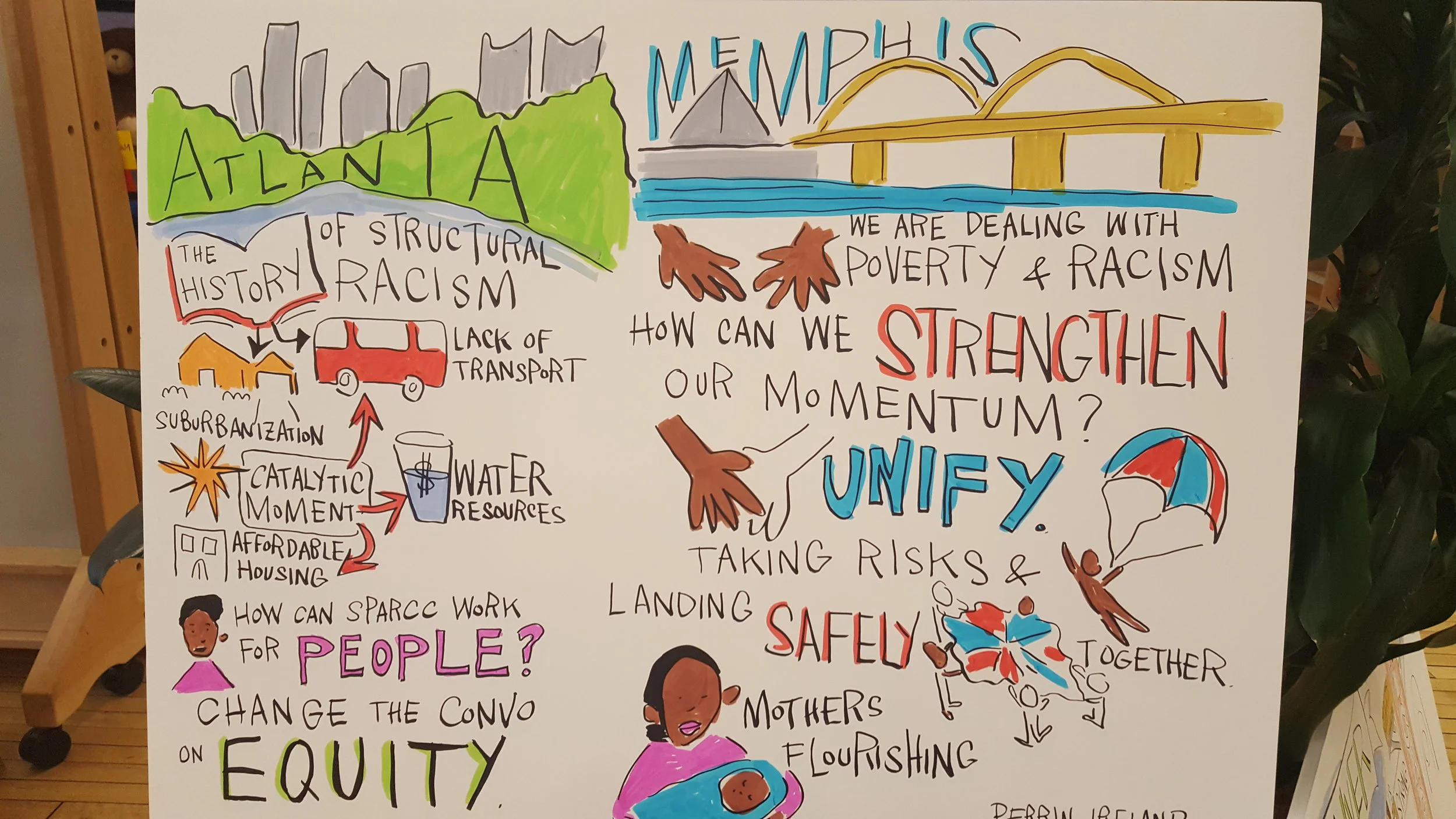 Regions like Atlanta and Memphis, in support with the SPARCC initiative, are advancing opportunities to create more inclusive, opportunity-rich communities that put racial equity at the forefront of economic and community development (Photo: M Zimmerman, 2017)
