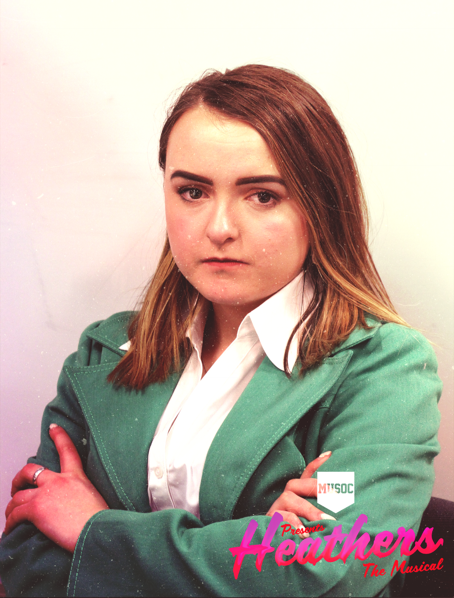 ALI DIAMOND - HEATHER DUKE Ali is currently studying at NZ school of Tourism, and it’s her first show with MUSOC. Ali (Annelise) is a well known performer in her home town of Ashburton, but is excited to take on Heather Duke as her first main role in a Christchurch show.