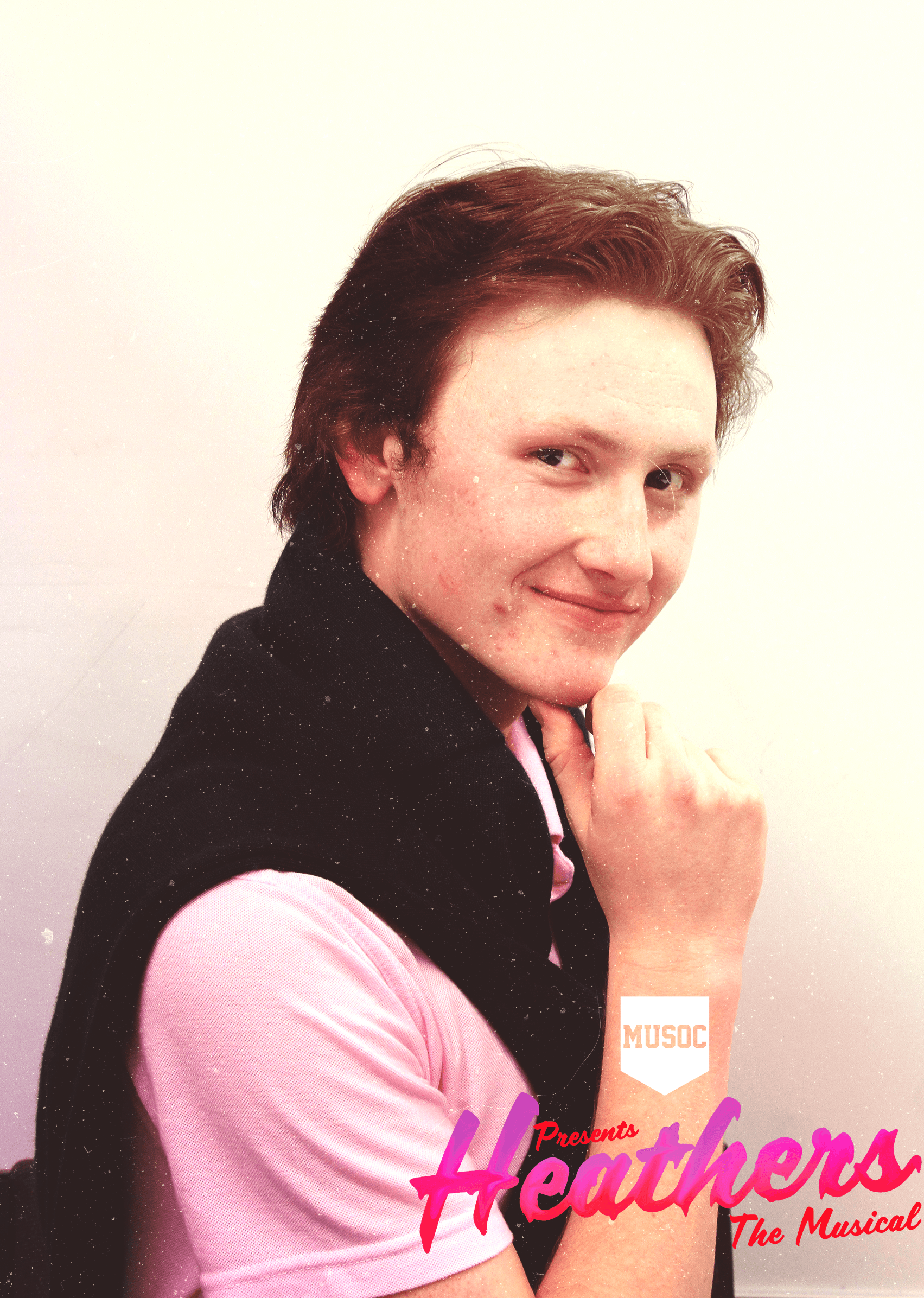 DANIEL MATHERS Daniel Mathers (DM for labelling purposes) is excited to join the ensemble of Heathers, a show he thought he knew back to front until he read the sheet music, for his third MUSOC show. Having barely escaped secondary education alive, Daniel is now working on making his musical theatre obsession an actual career, and will surely soon be performing his own rendition of Pippin in his Corner of the Gutter
