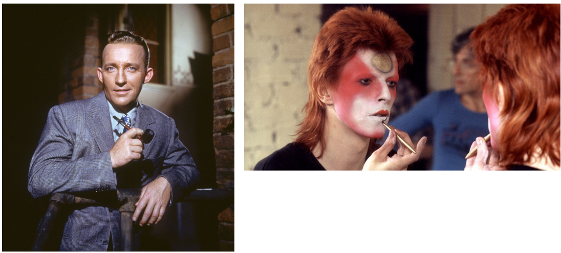 Bing Crosby and David Bowie were from different worlds.