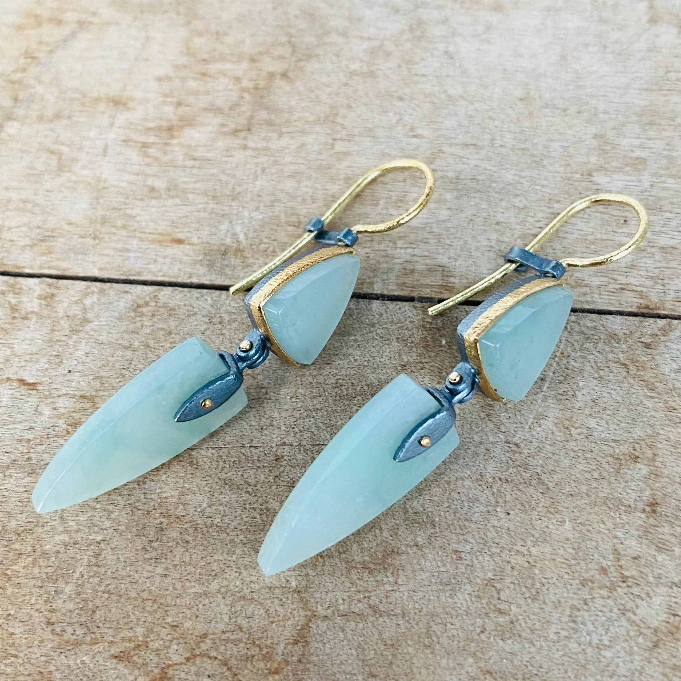 Saddle-Set Hinged Earrings (Online and In-Person) @ Silvera Jewelry School in Berkeley, California