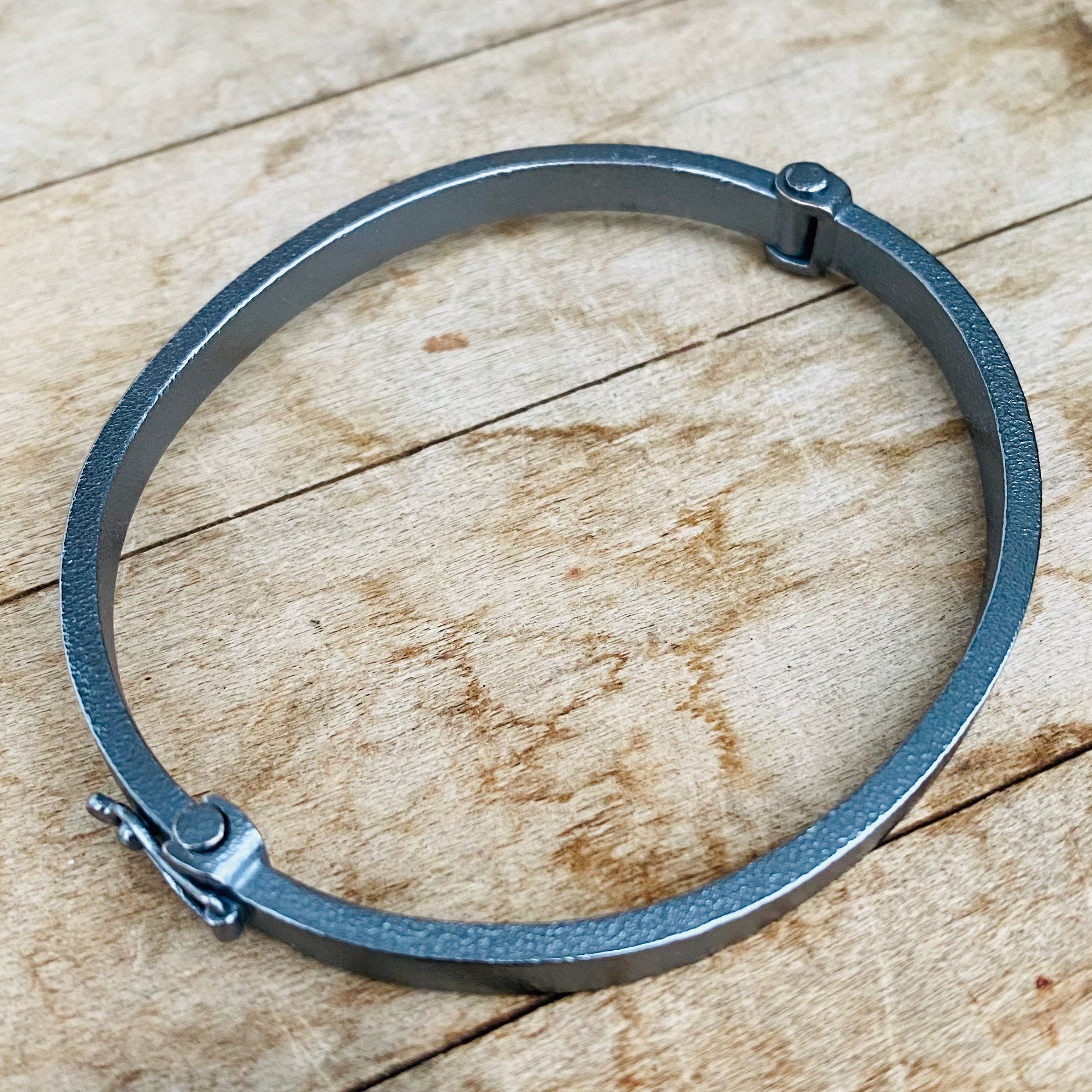 Hinged Cuff (In-Person Only) @ Cyd Rowley Jewelry In Kensington, Maryland