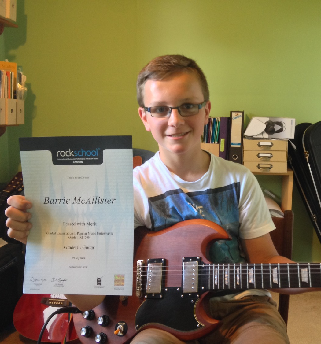Barrie, very happy!
