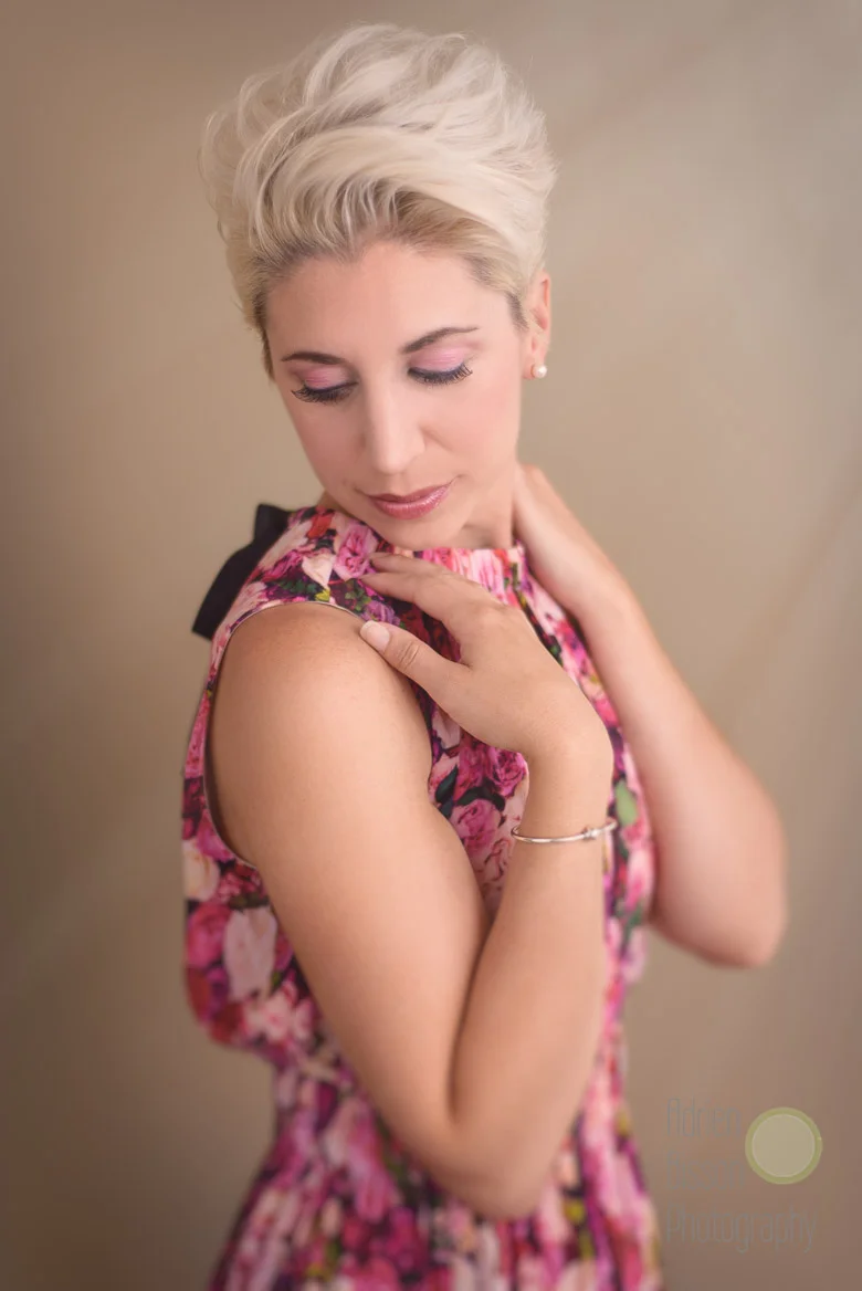 The fantastic wedding and portrait photographer, Melissa Desjardins , who used to assist for me and now lives near Richmond, VA. She loves to be photographed!