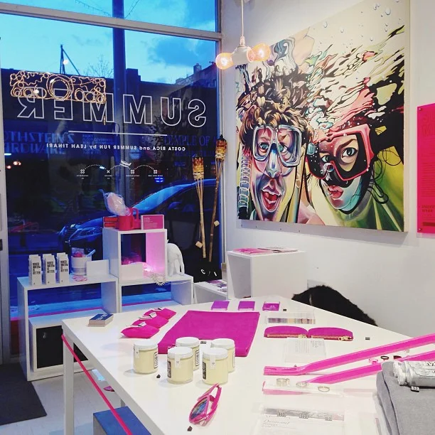 Summer - A multi-venue event and gallery installation, with JnrlStr as the hub, supported by Wodka, Zico, and Alibi. ©Kristin Sloan via Instagram