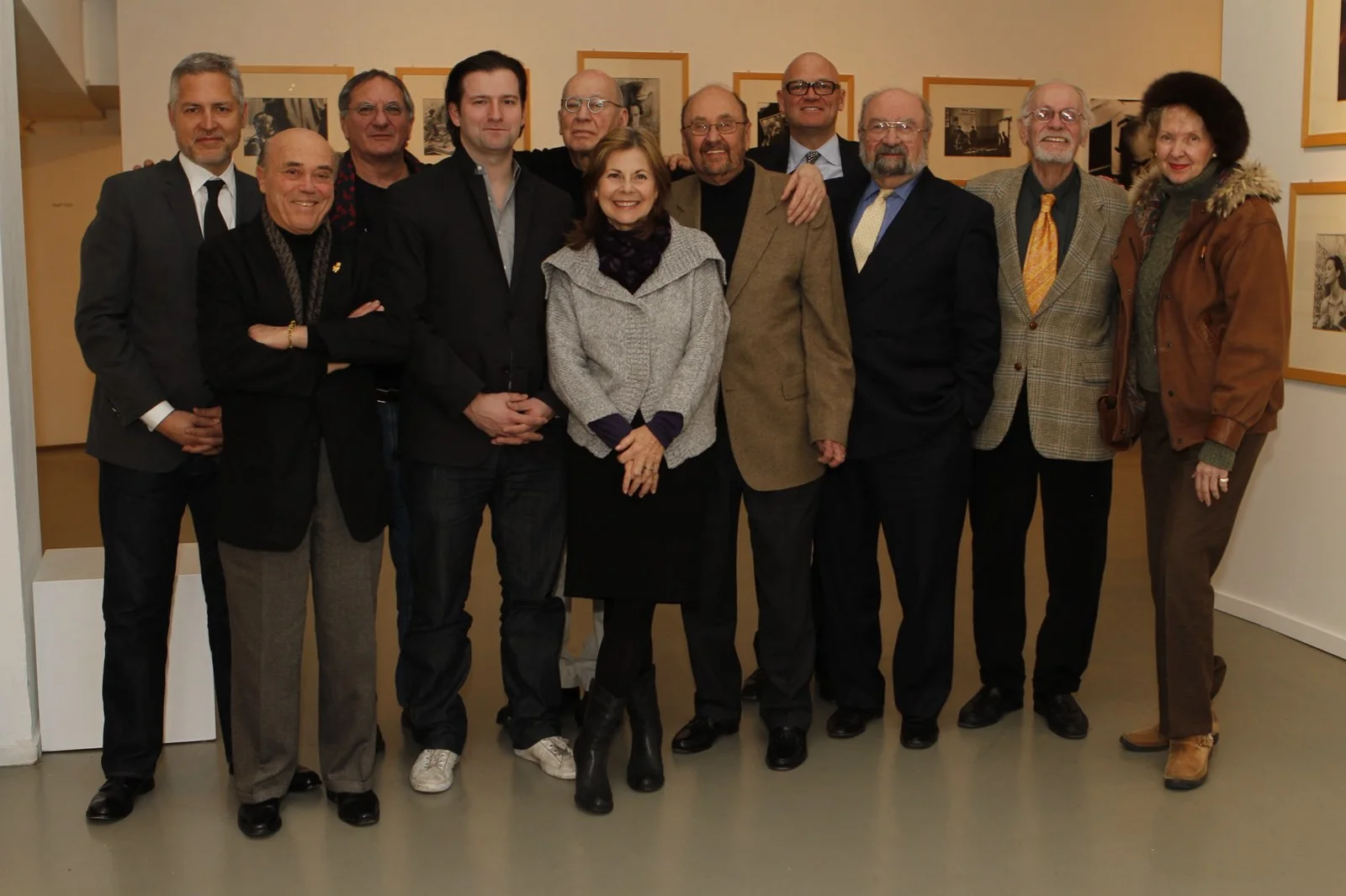 Advisory Board Meeting with a bunch of X-Presidents. George Lois, Paul Lavoie, Richard Wilde, Bill Oberlander, Kurt Haiman, Ed Brodsky, and Eileen Hedy Shultz. Kurt Haiman