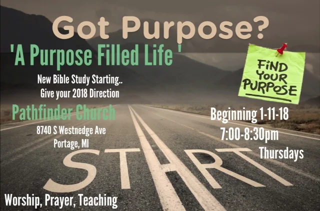 "A Purpose Filled Life" Bible Study