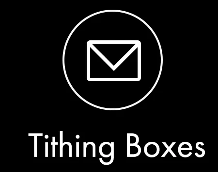 You can give in person during one of our Sunday Experiences. Tithe/Offering Boxes are located on the back wall of the auditurium walls.