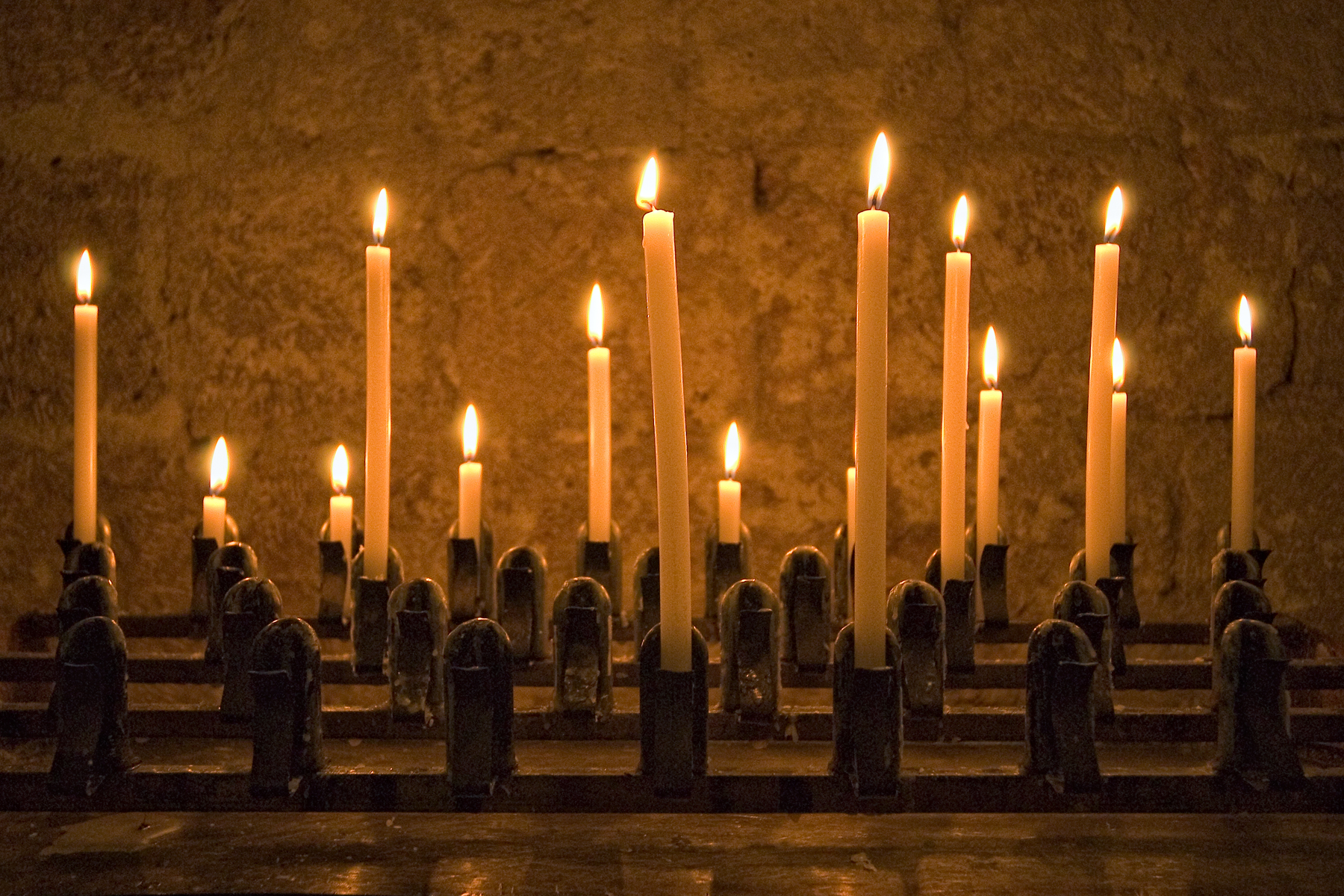 candles, tuscany