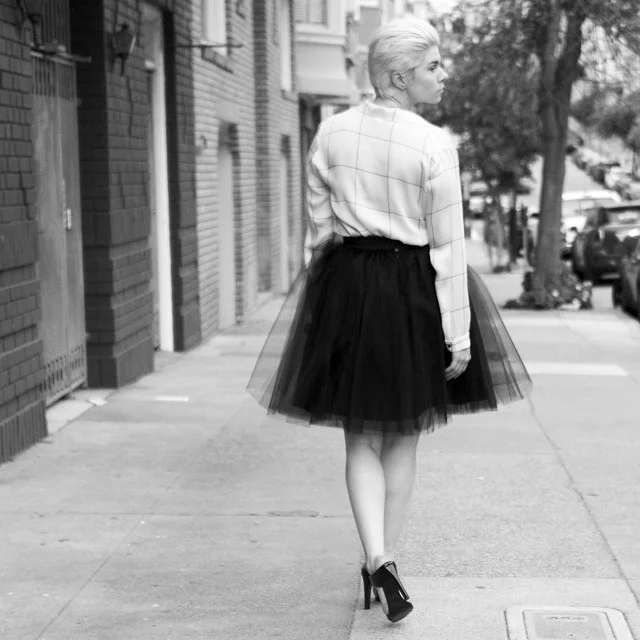 Tulle skirts are super fun!