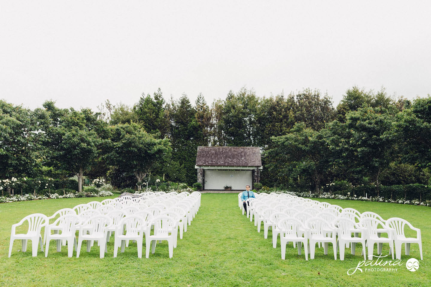 Oak Valley Manor, New Plymouth Wedding in the Rain