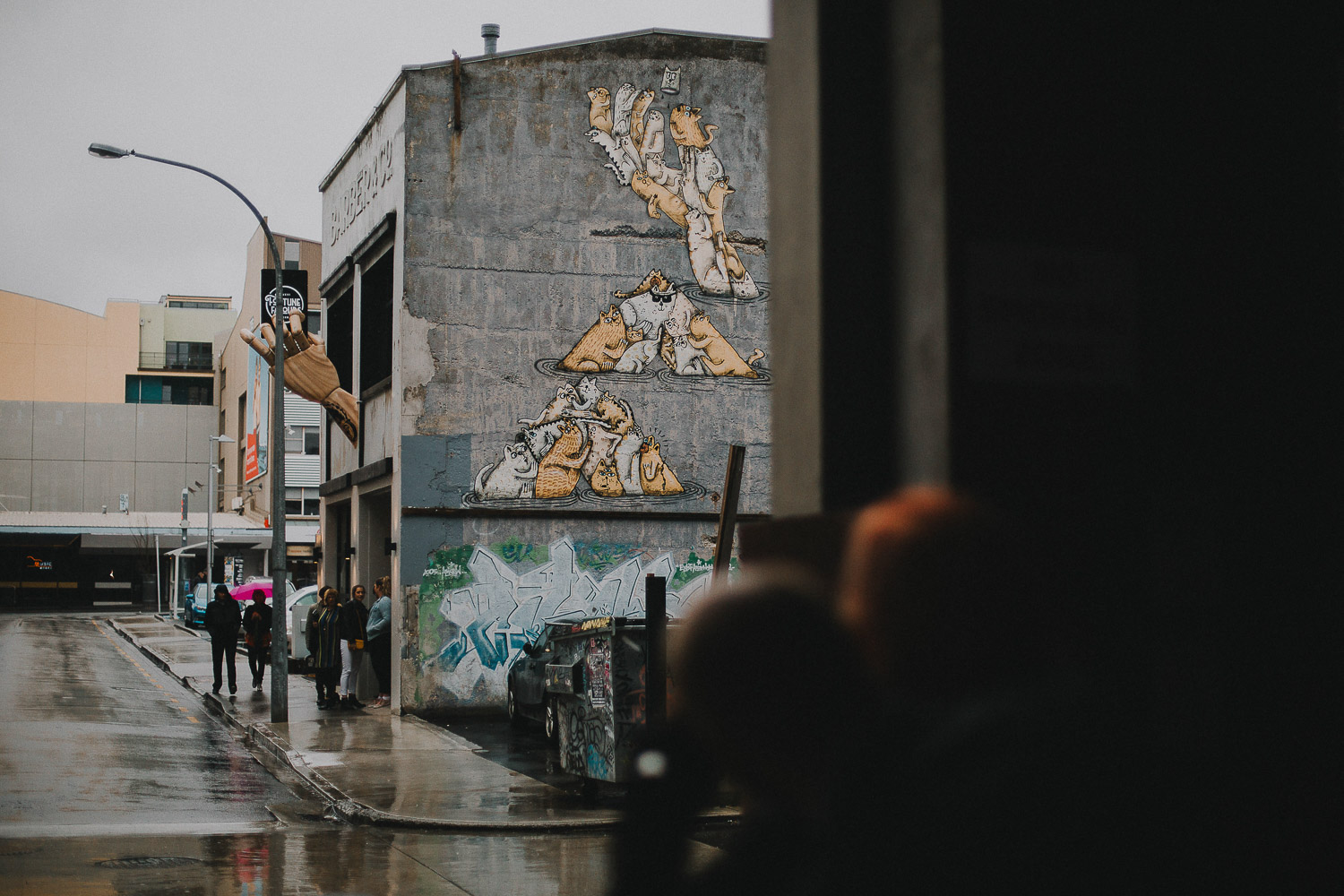 Wellington street art by BMD