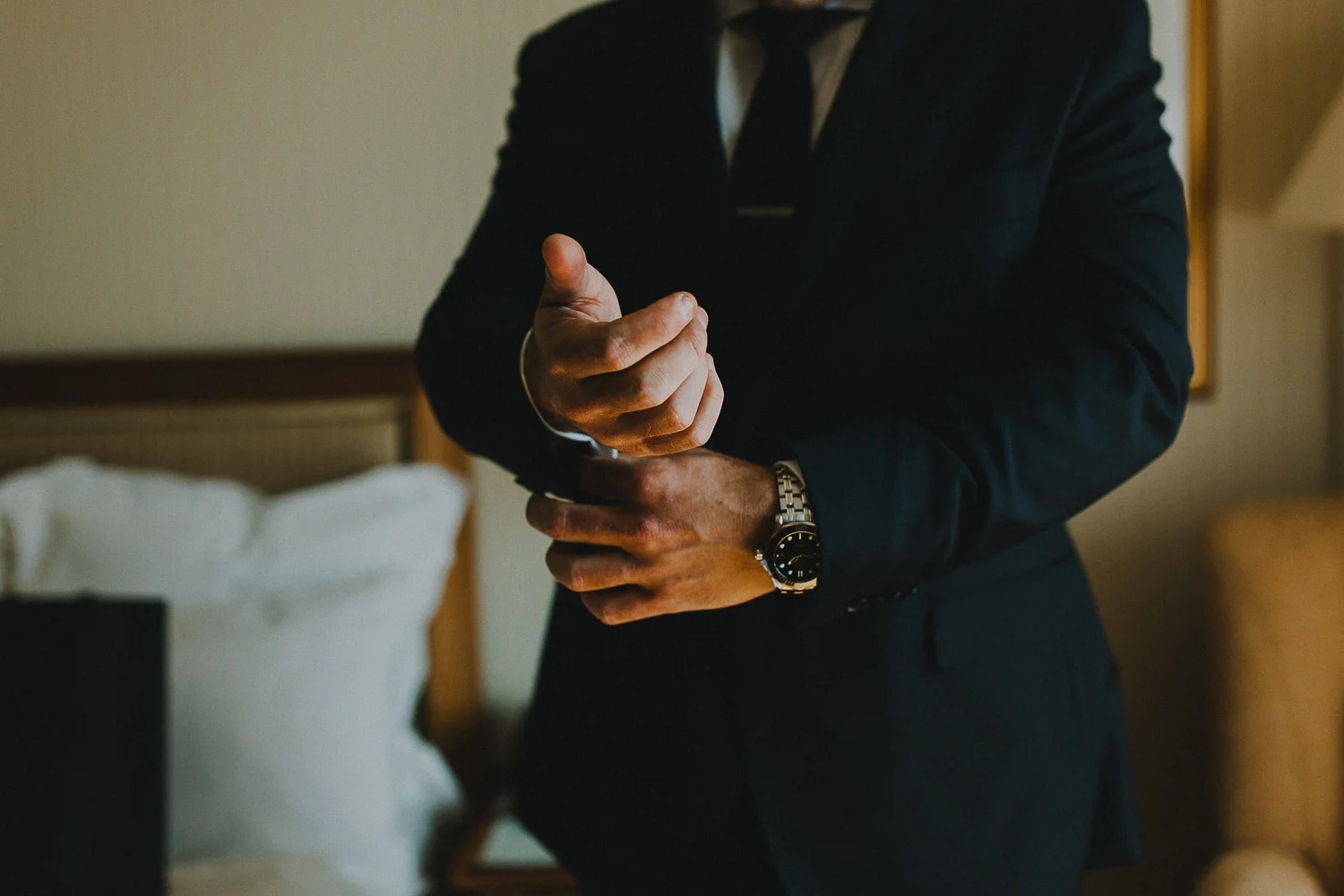James bond wedding style