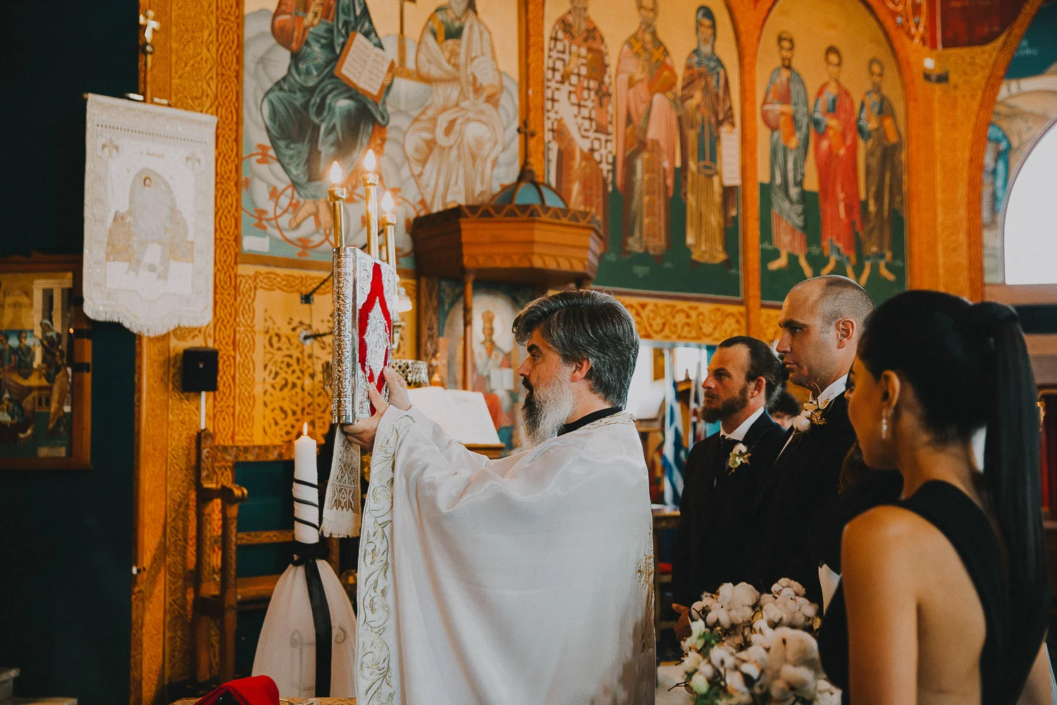 Greek wedding ceremony