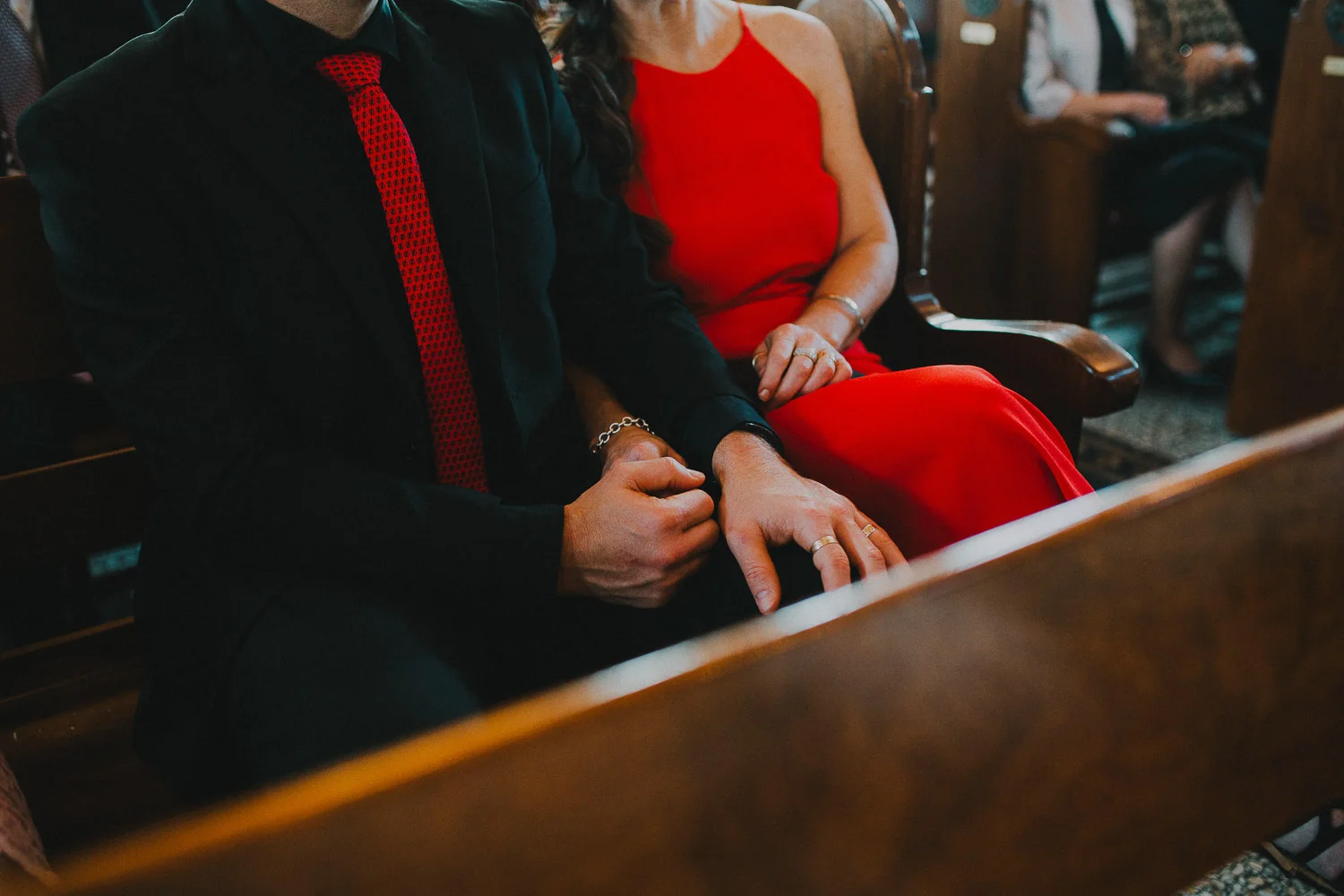 Touching moments at weddings