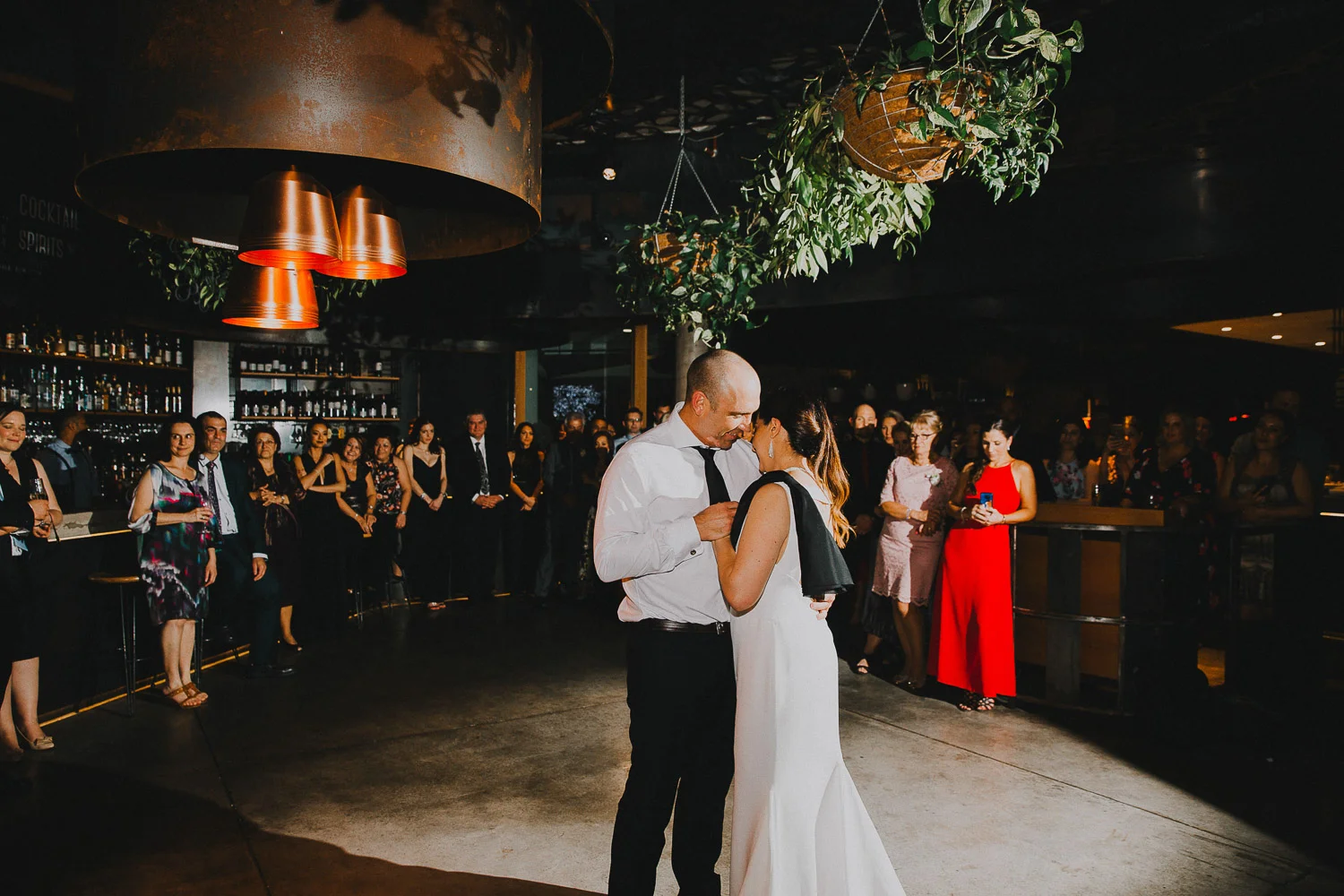 First dance wedding photo at Pony Resturant Brisbane