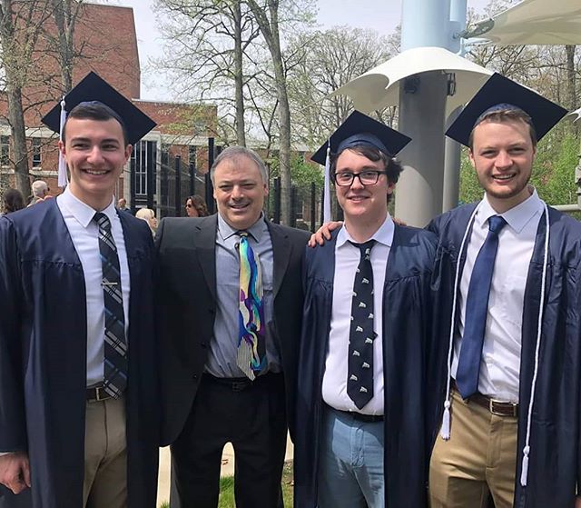 Congratulations to these three wonderful people for graduating yesterday! Good luck in all of your future endeavors and we will miss having you guys in the studio next year!! 🎷🎓🎉