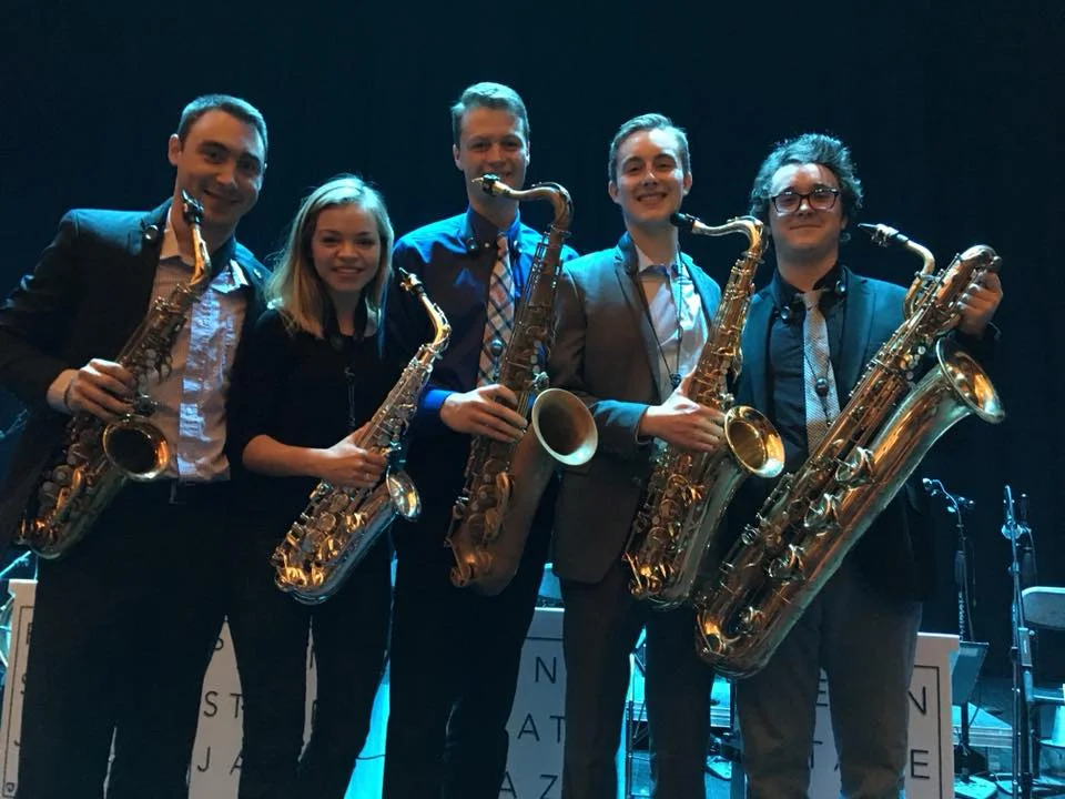 Center Dimension's Saxophone Section Fall 2017