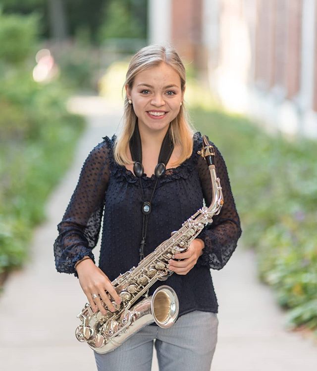 For today's &quot;Studio Spotlight,&quot; we are wishing Clare Tunney a very happy birthday!!🎈 Clare is a senior music education major from Pittsburgh, PA. She is in many ensembles here at Penn State, including Symphonic wind Ensemble, Centre Dimens