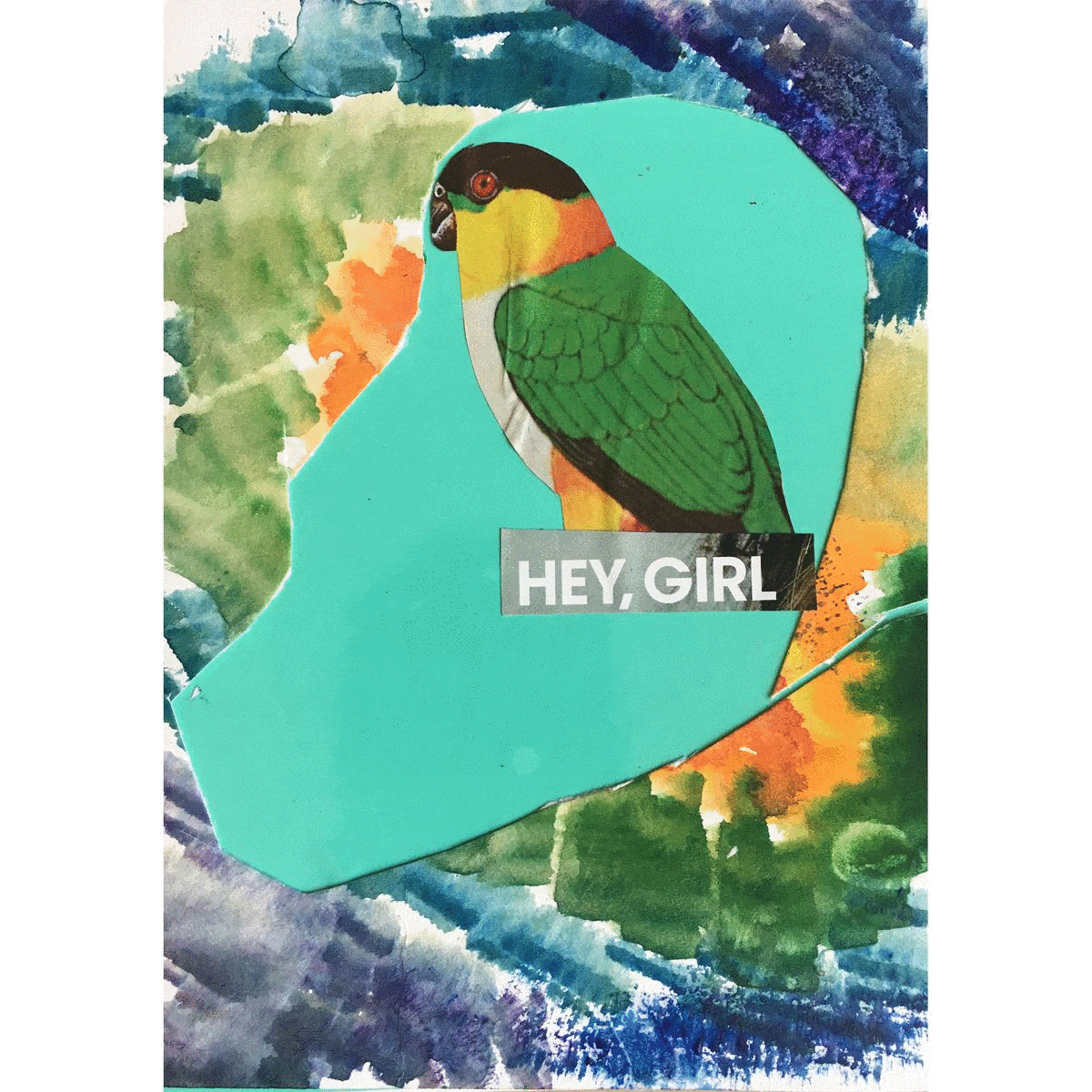 December 2018 , Inspired by Vikky Alexander ’s collages and Jen Stark ’s colourful animation, students once again made postcards to send to Visual AIDS’ annual Postcards From the Edge fundraiser .