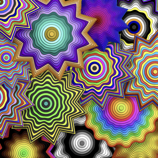 Multiplicity, 2018 , Interactive Animation (Real-time Generative Projection), edition of 3