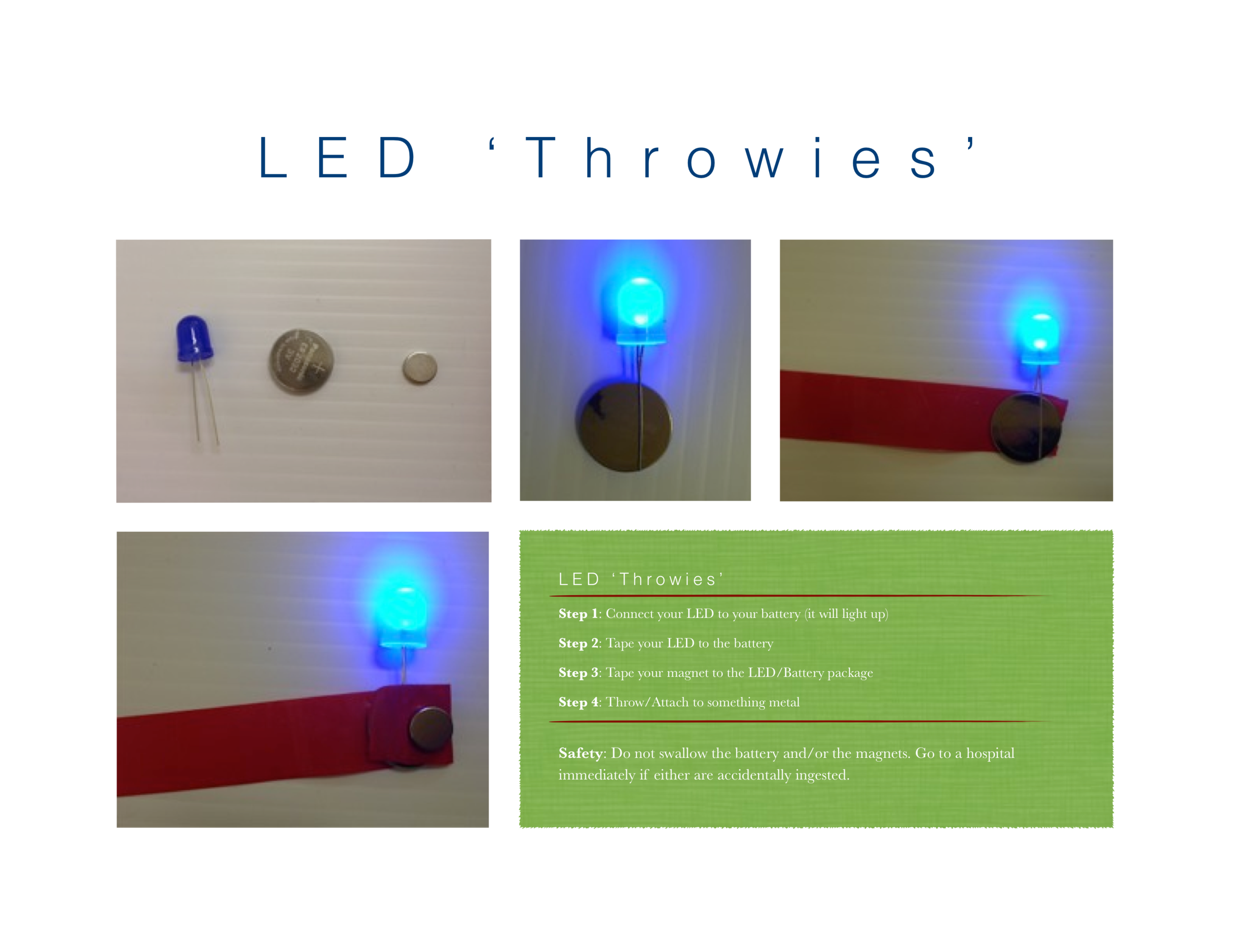 LED Throwies — Philip Norman Robbins