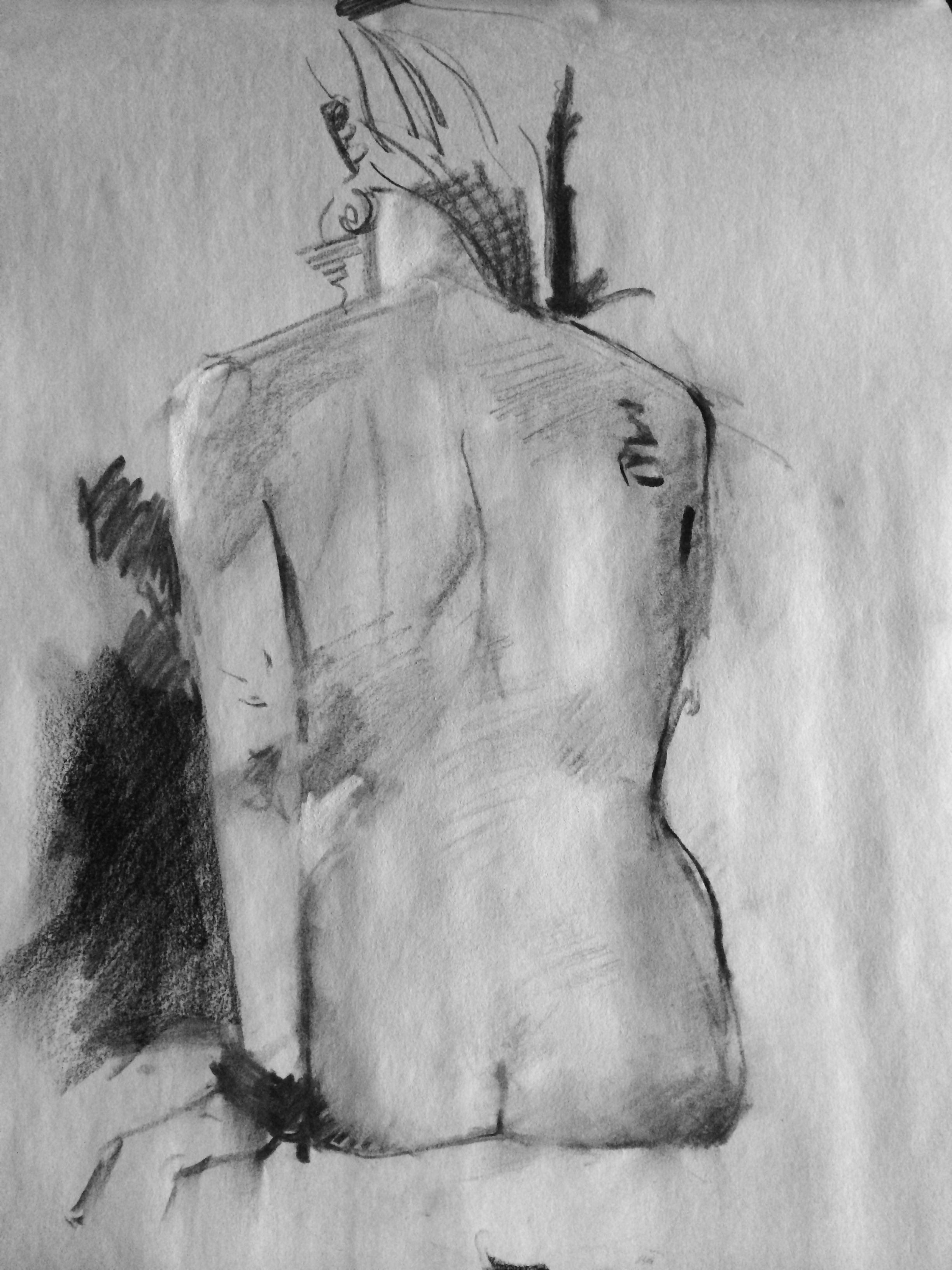 Life drawing from Ianni's 010714 • Click to enlarge