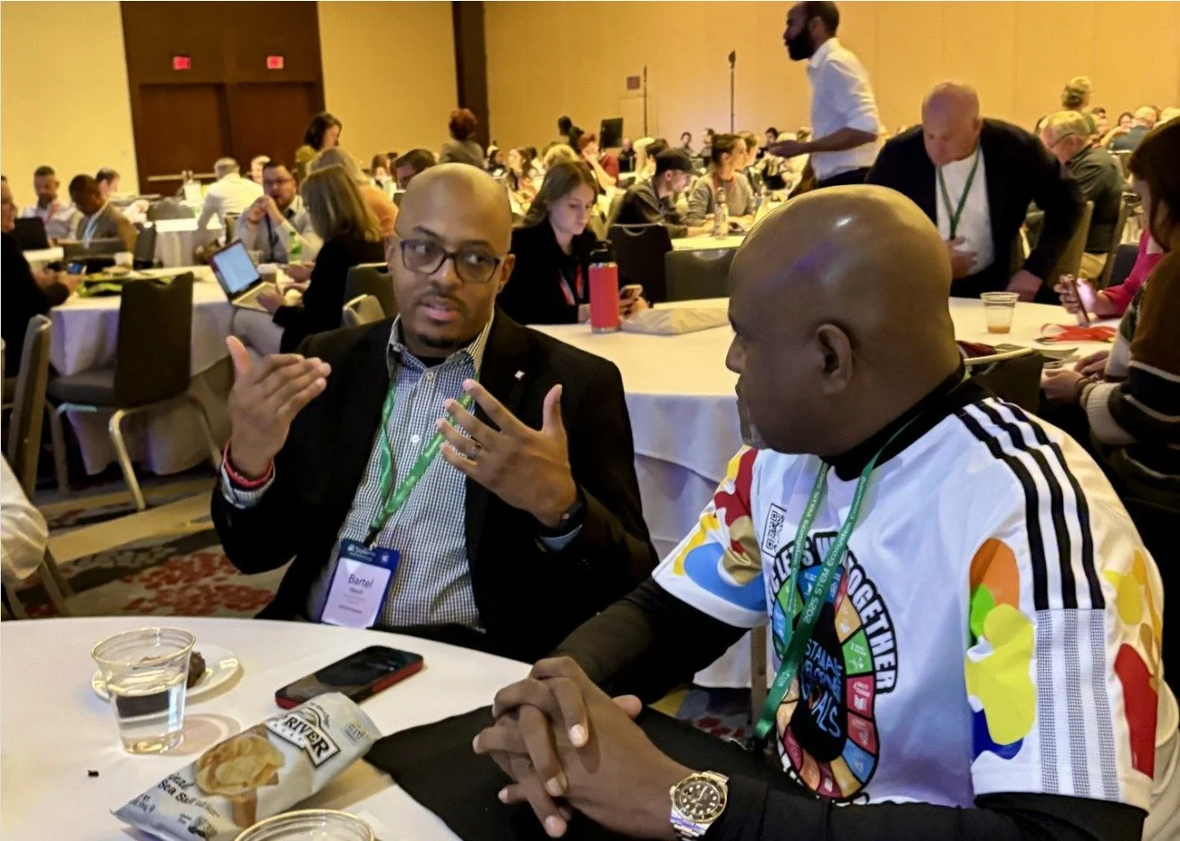 President and CEO of Renaissance Youth Center, Bervin Harris, sits with Bartel Welch, founder of CODE313 In Detroit to discuss out-of-school STEM strategies at the 10th inaugural STEM Ecosystem Convening in Washington DC.
@code313detroit @stemlearni