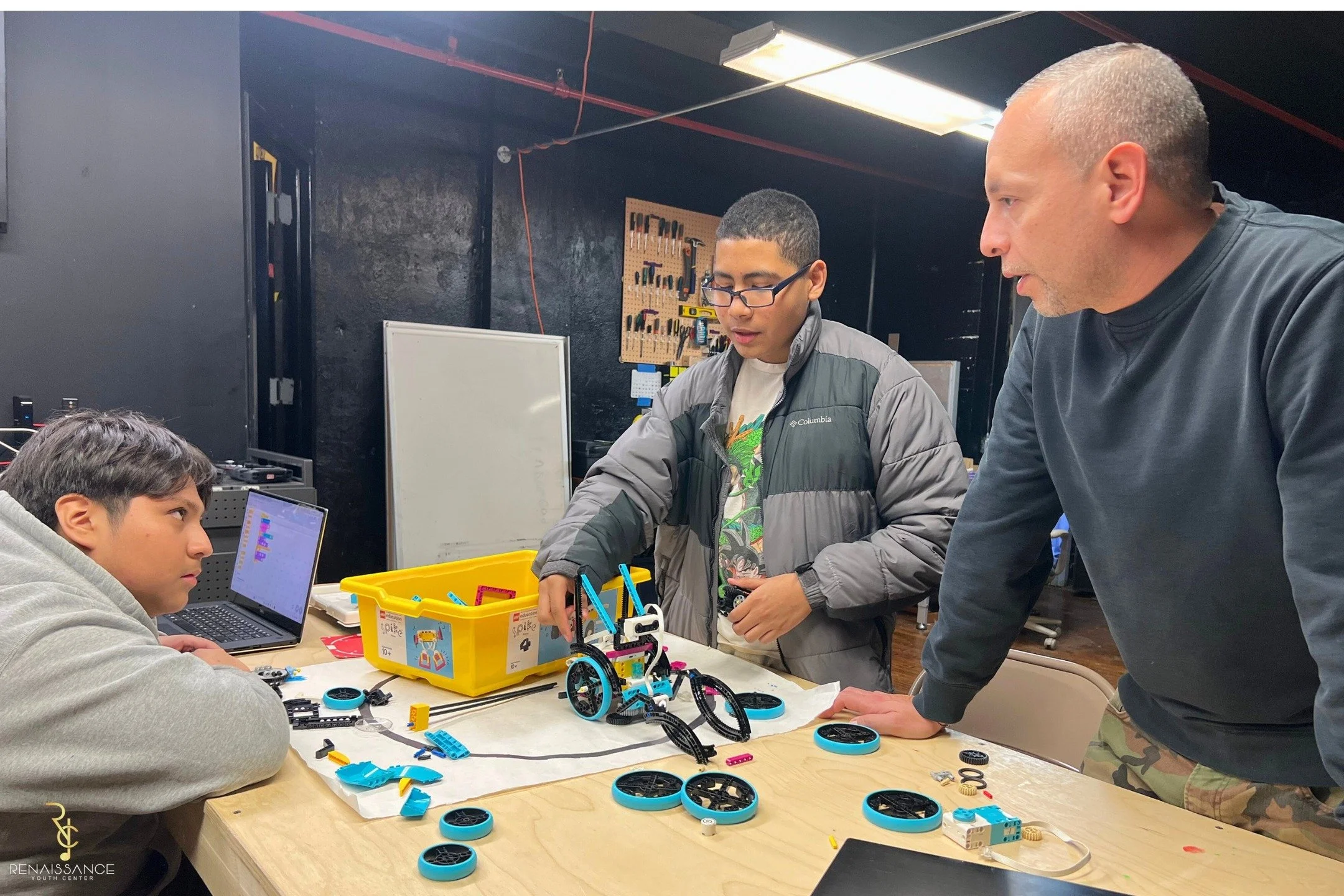 STEM Saturdays at Renaissance Youth Center!

From coding sensors and microcontrollers in our Beginner Coding class to hands-on competition prep in Codebotics, our Bronx youth are building real-world skills through LEGO Robotics, drone flying, and dro