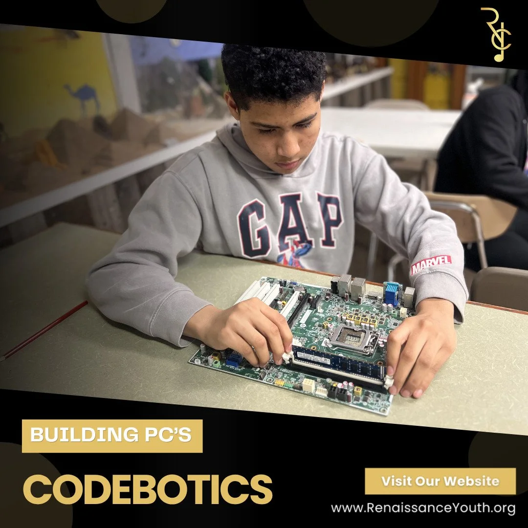 From building LEGO robots to assembling PCs and learning real tools, students here at the Renaissance Youth Center are getting hands-on with STEM. 

Give your child the chance to build, code, and create.

Learn more: www.renaissanceyouth.org

#STEMEd