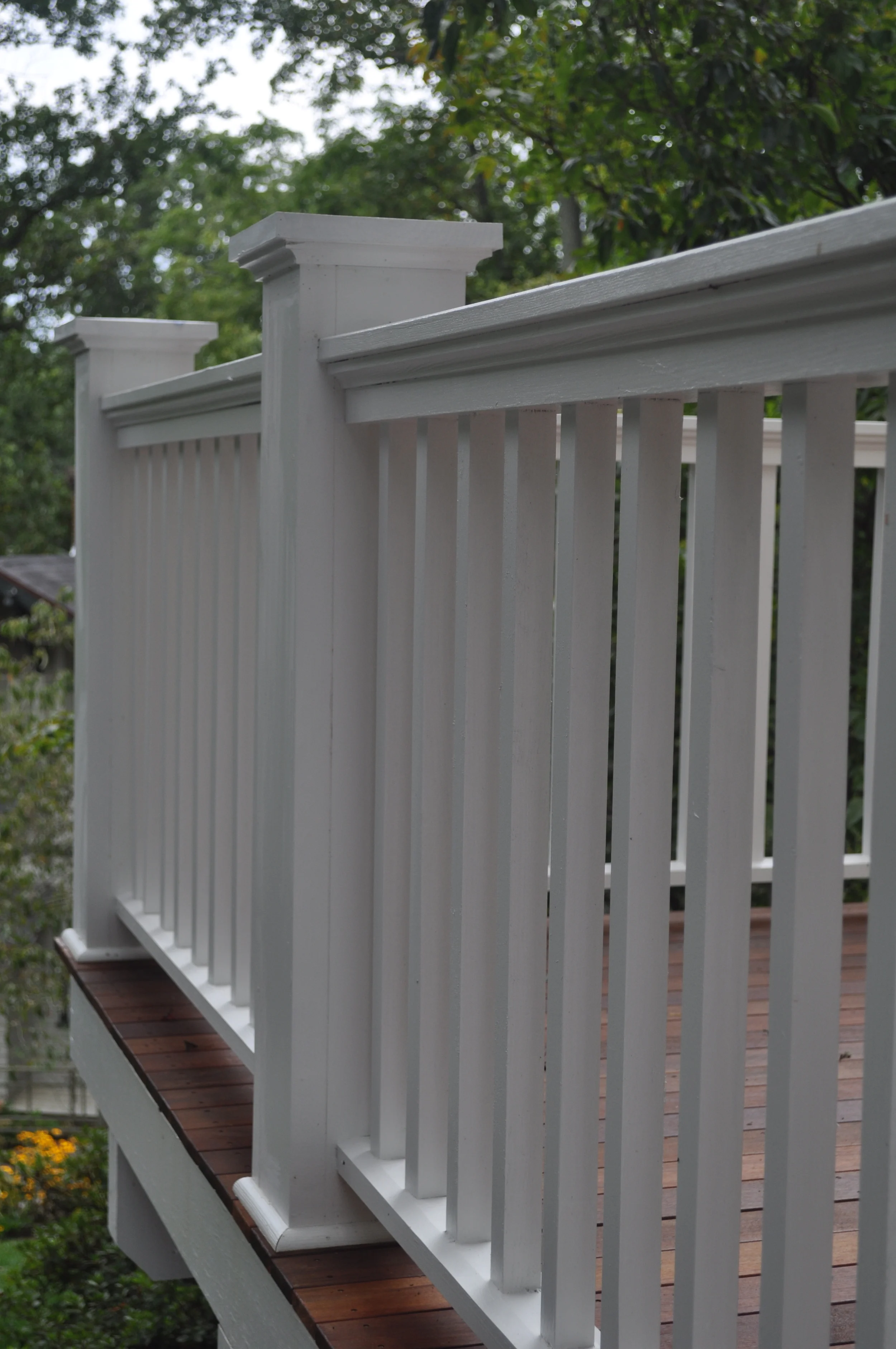 Historic 1920's Bungalow, Detail of handrail.