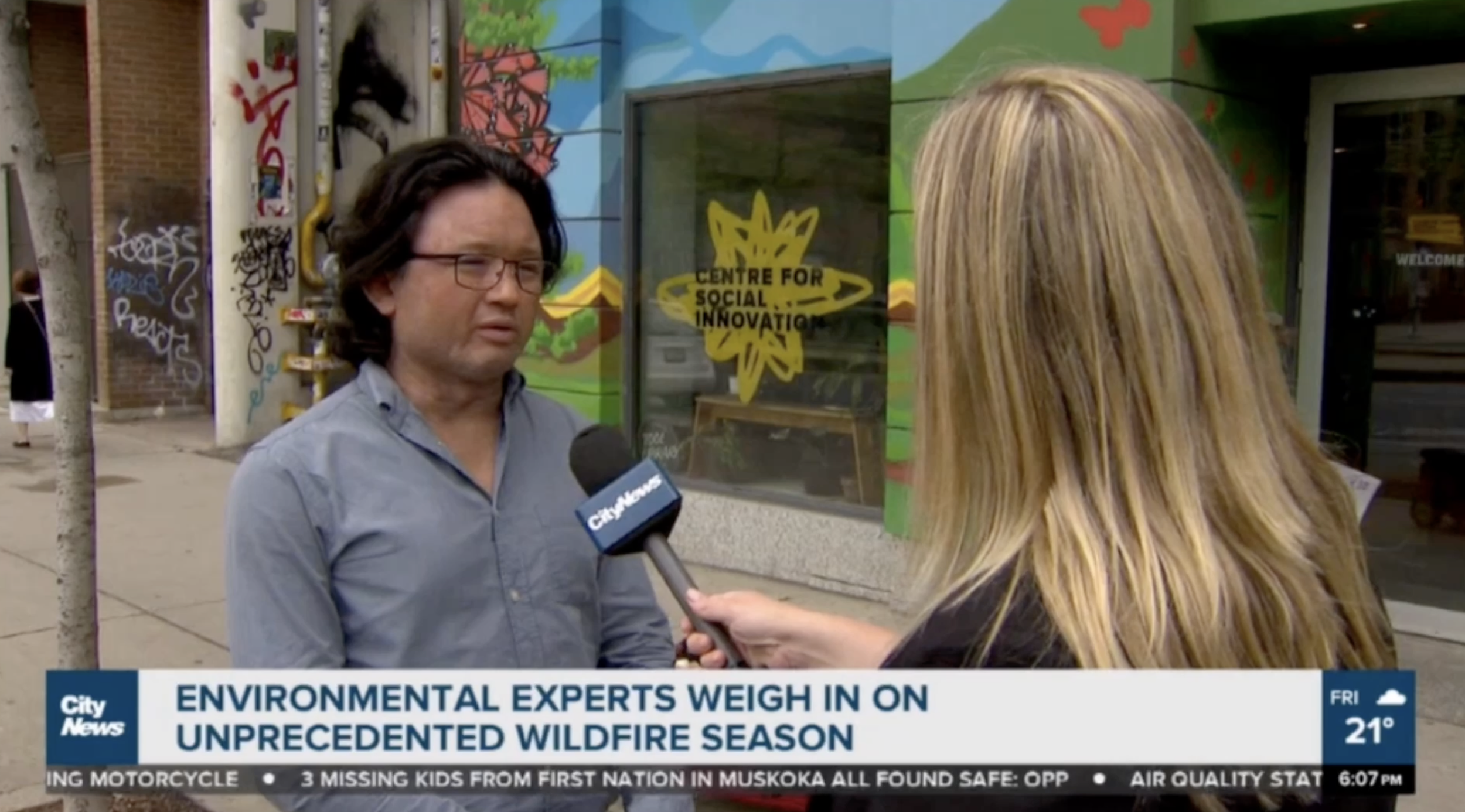 Wildfire Smoke in Toronto