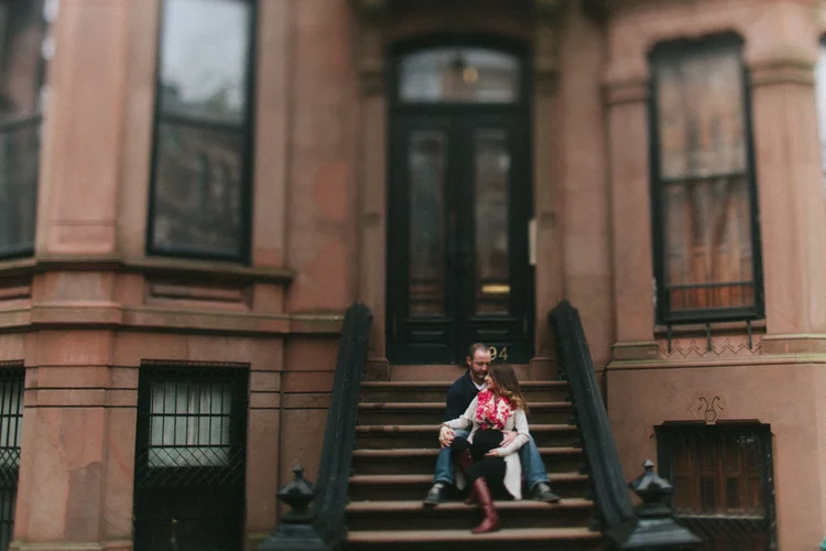 Christine and Jeff in Park Slope