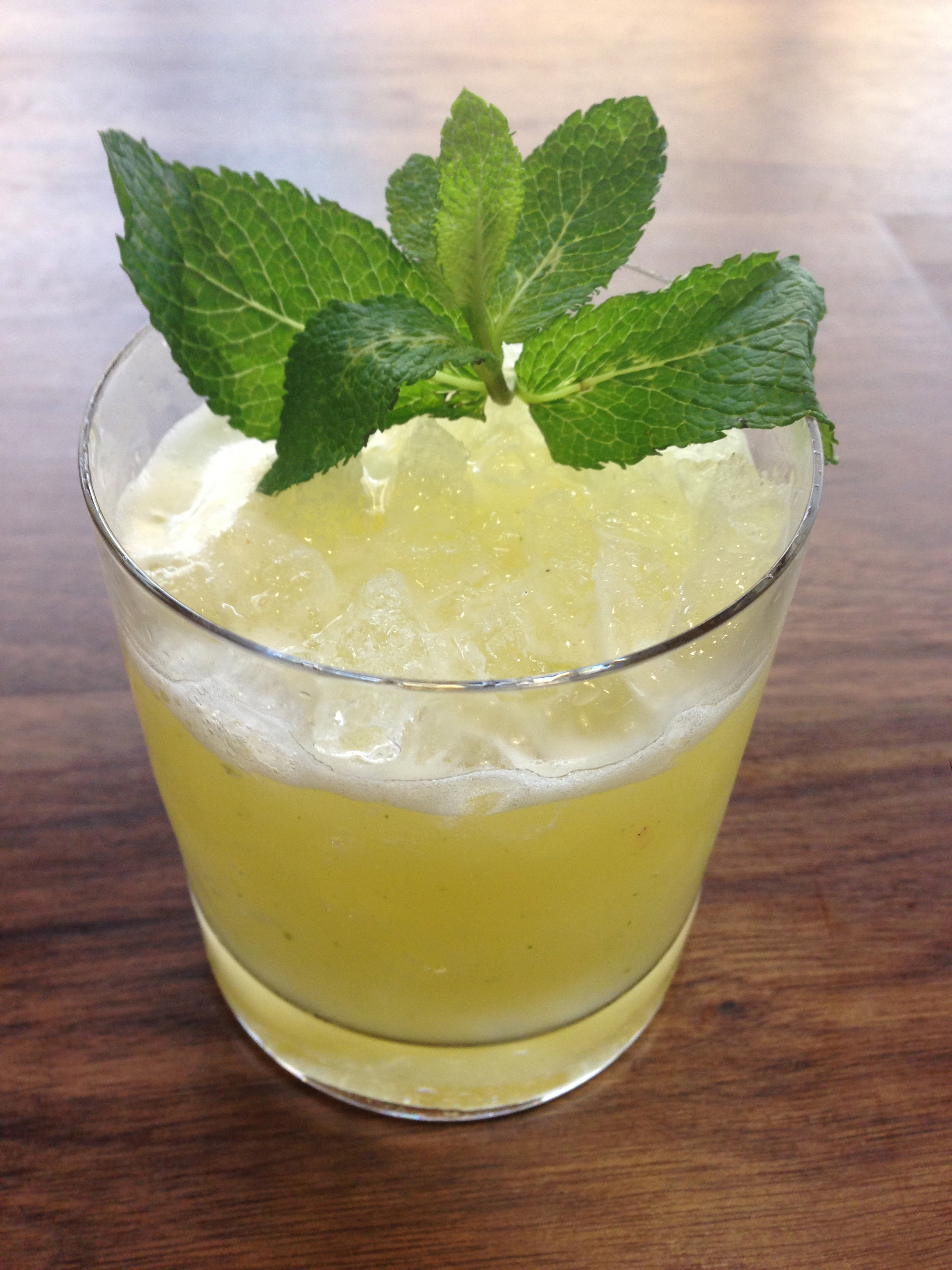 THE EXUMA (Rum, Fresh Pineapple, Mint, Lime, Sugar)