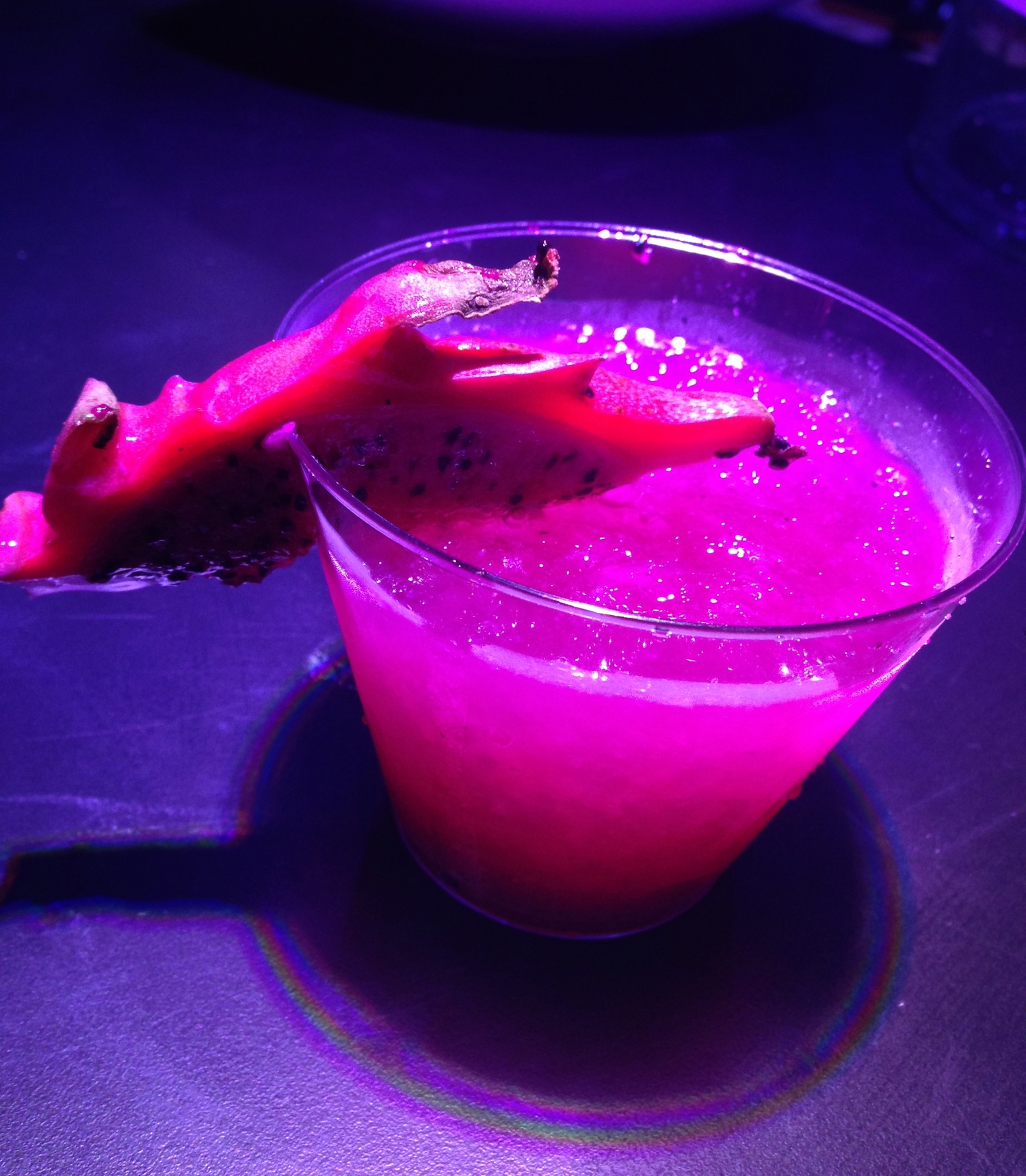 Silk Saloon (White Rye, Red Dragon Fruit, Passion Fruit, Lemongrass, Lime, Sugar)