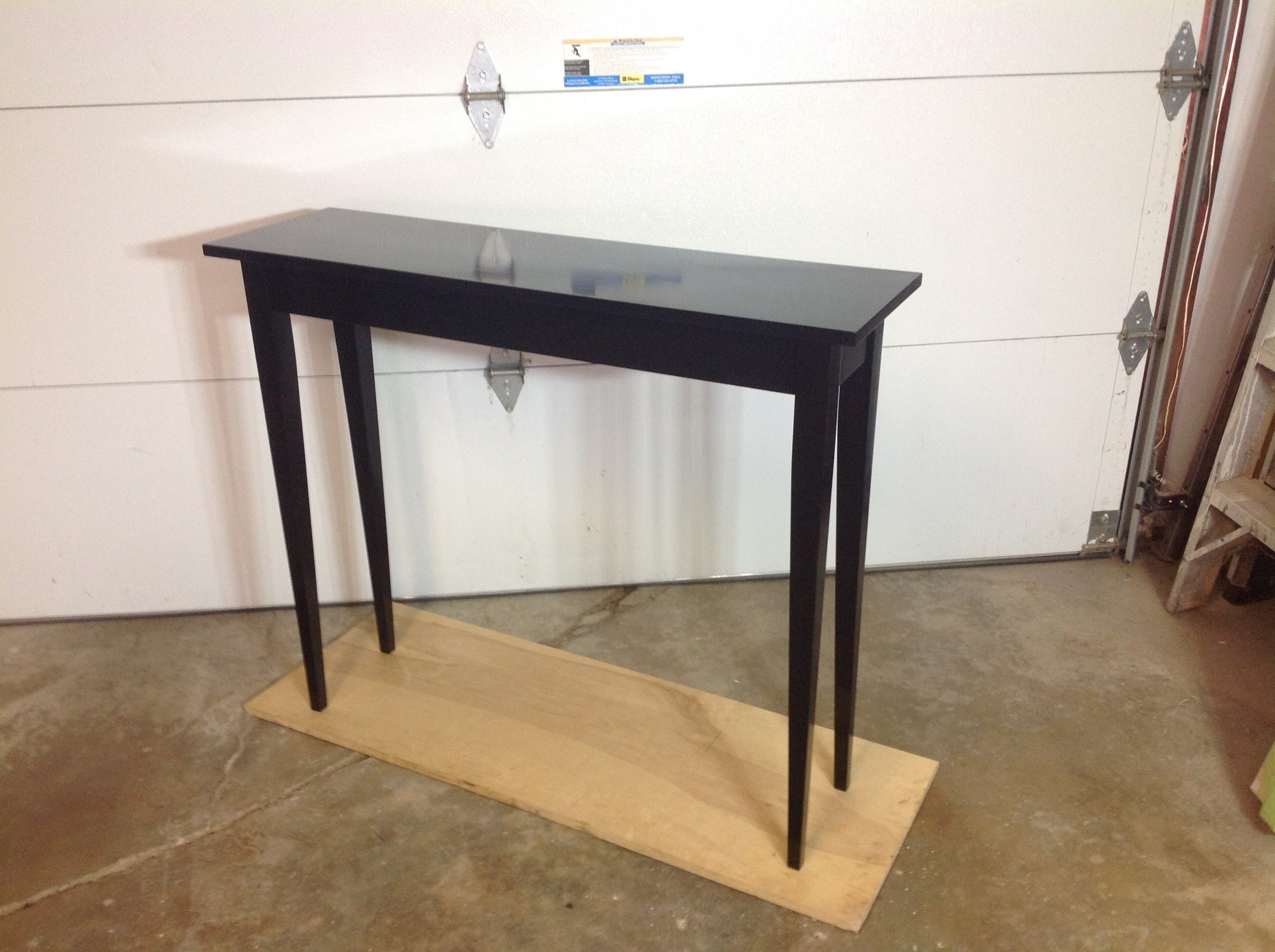 Console/Entry/Hall/Sofa Table with Tapered Legs