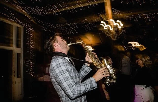 Guys if your getting married hire this guy @get.harry.on.sax  he took the dance floor to a whole other level on Saturday at Liam and Karlys wedding. 🎷