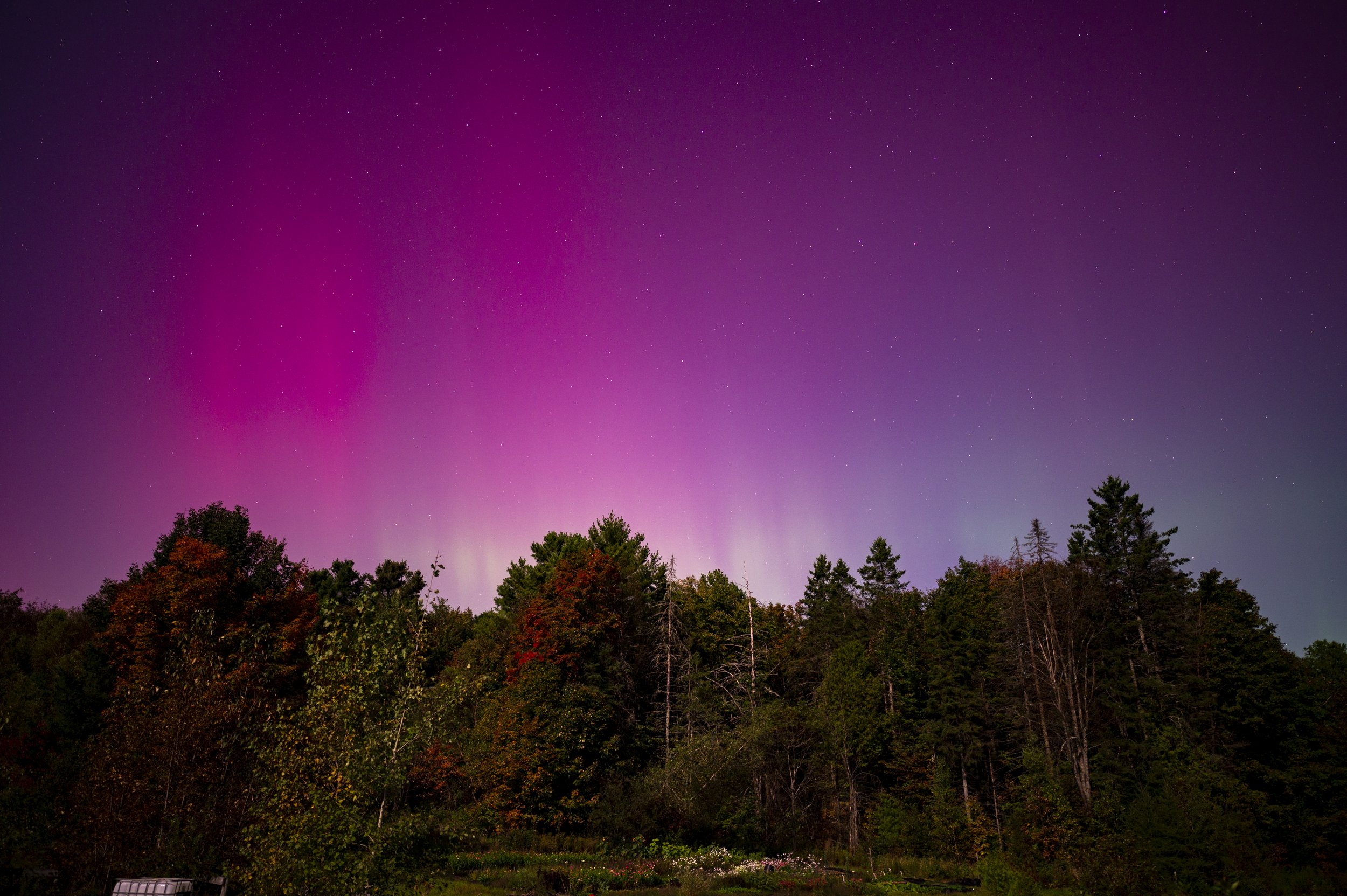  9/16/2024 | KP index: 6 | G3 Storm | East Hardwick, VT 