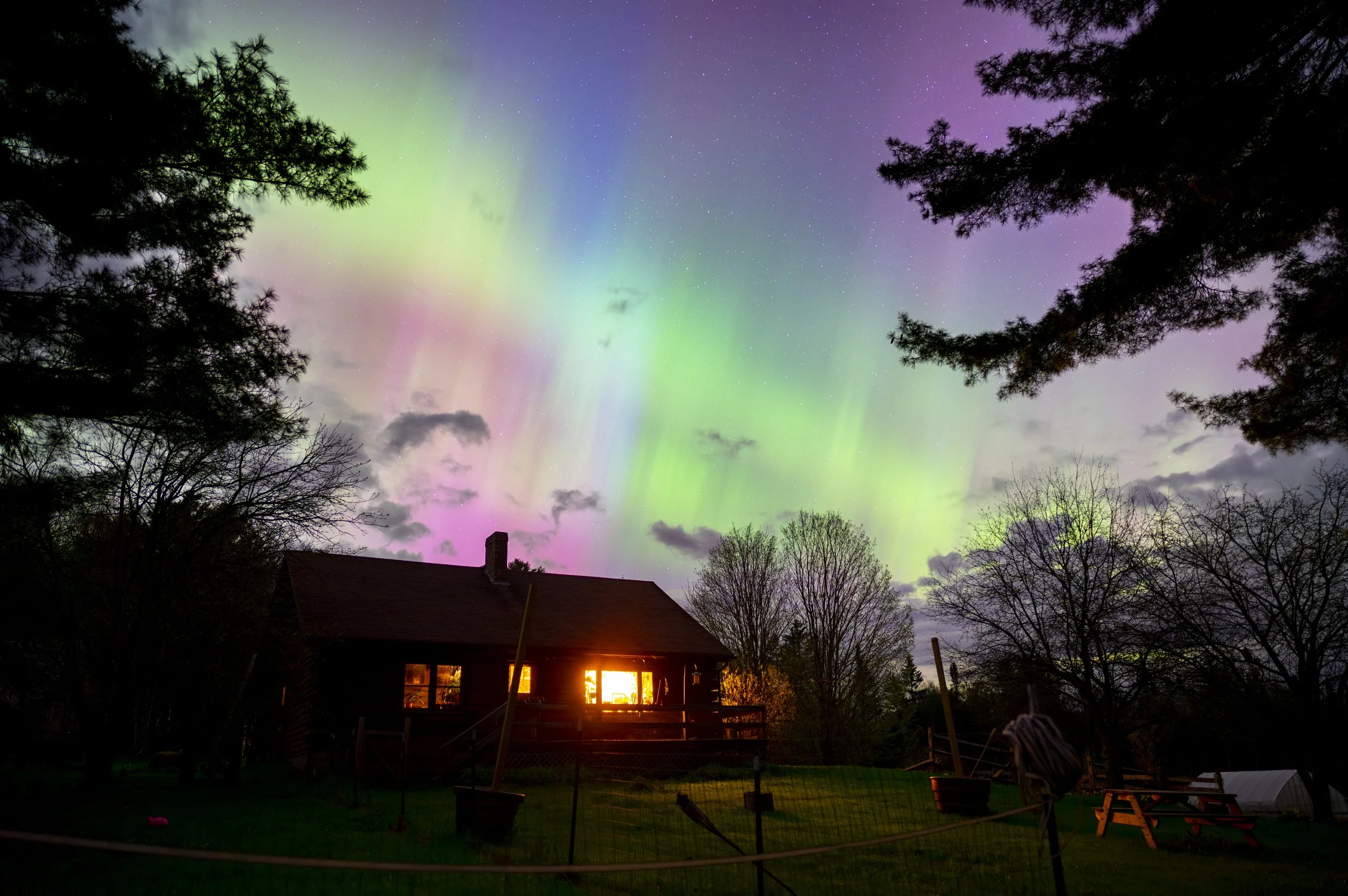  5/10/2024 | KP index: 8-9 | G5 Storm | East Hardwick, VT 
