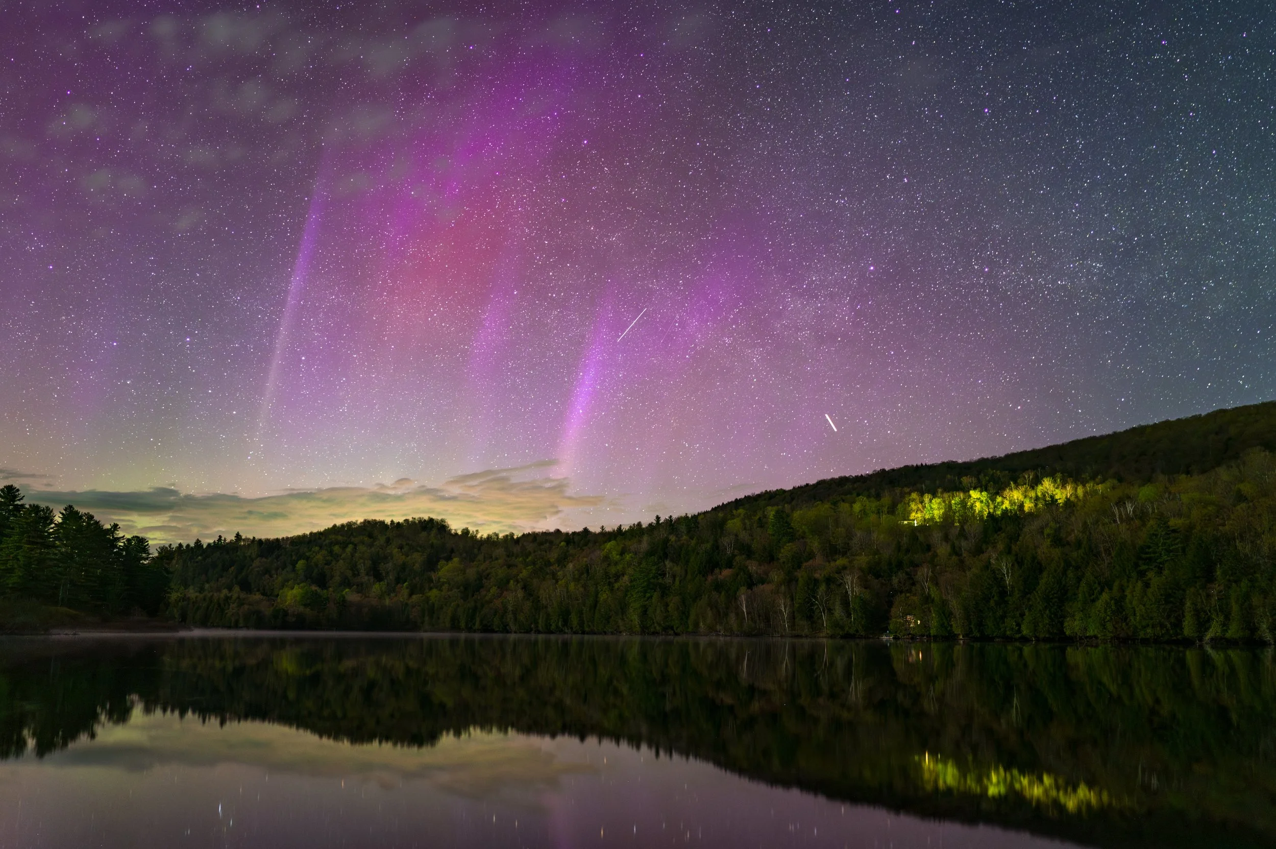  5/10/2024 | KP index: 8-9 | G4 Storm | Craftsbury, VT 