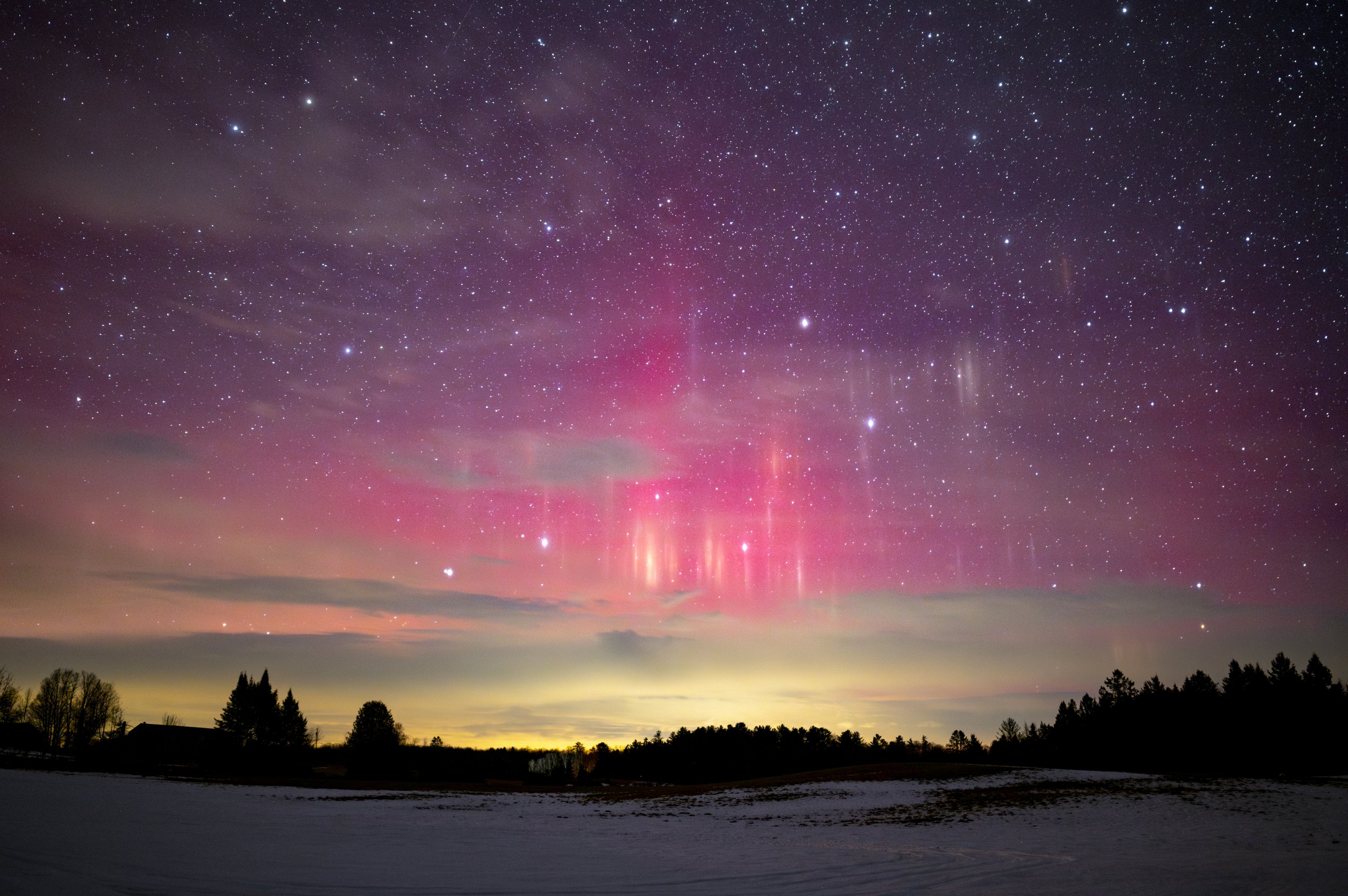  12/31/2024 | KP index: 5 | G1-G2 Storm | East Hardwick, VT 