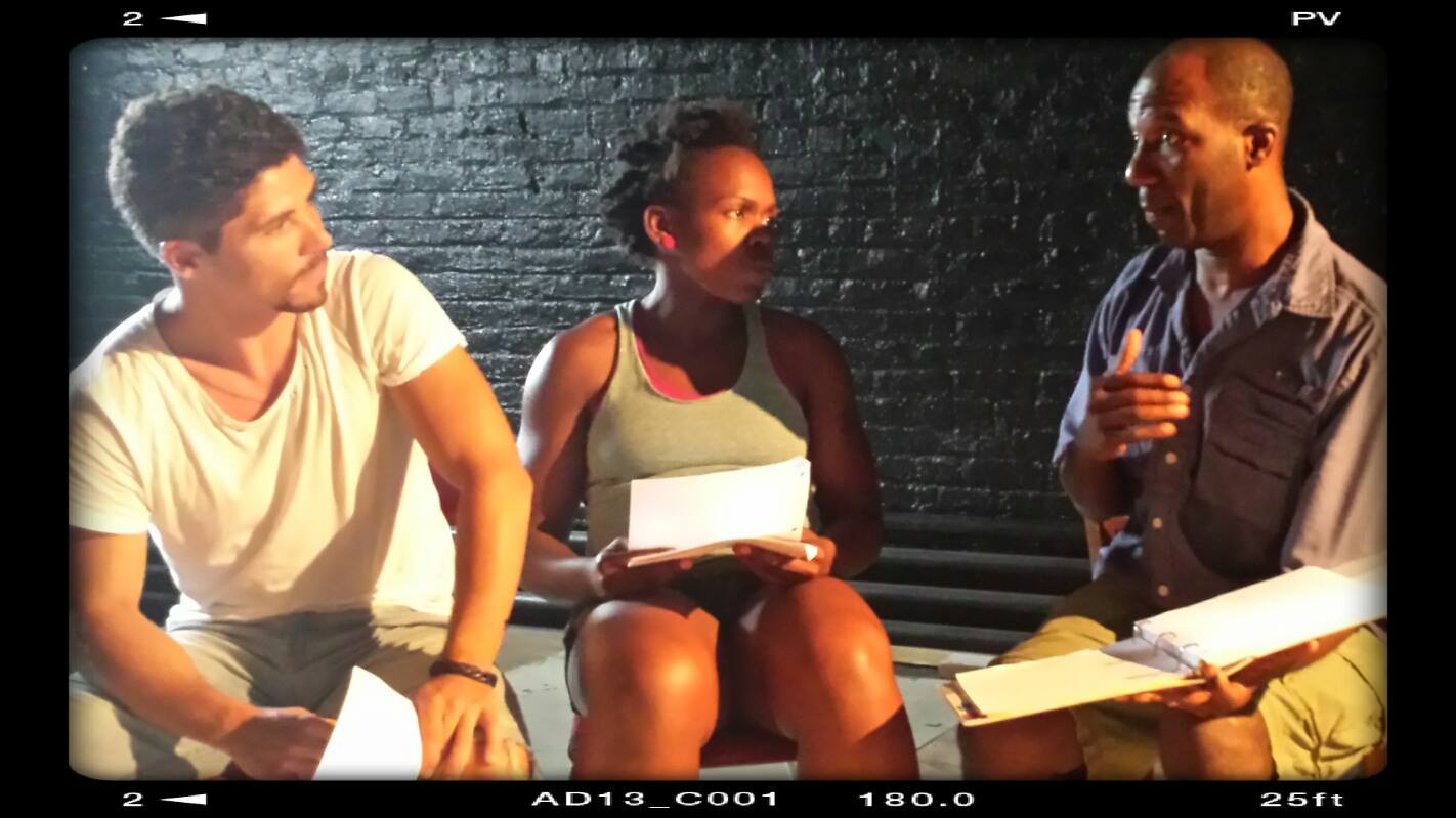 Directing Filipe Valle Costa and Ngozi Anywanyu in Good Grief at Intar