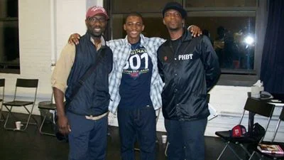 Sidiki Fofana and stic-man