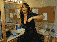 Tina Fey get busy