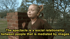 The spectacle is...